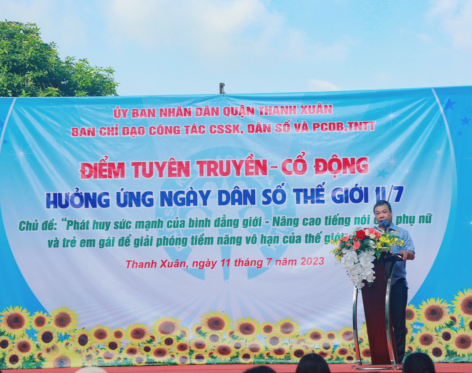 Quận Thanh Xuân: Công tác dân số về cơ bản hoàn thành, một số vượt chỉ tiêu - ảnh 1