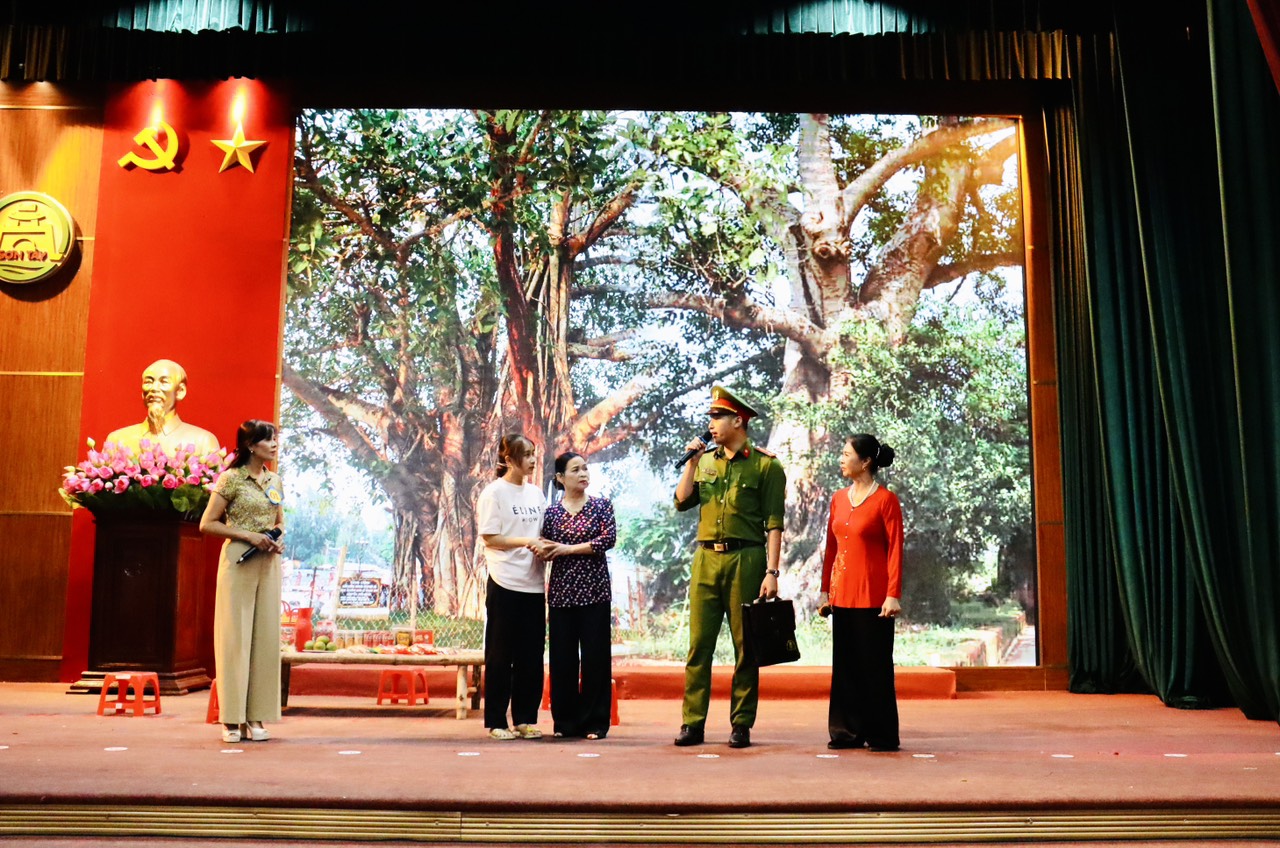 5 đội thi so tài trong Liên hoan tiểu phẩm tuyên truyền Nghị quyết liên tịch 01/TƯ - ảnh 6