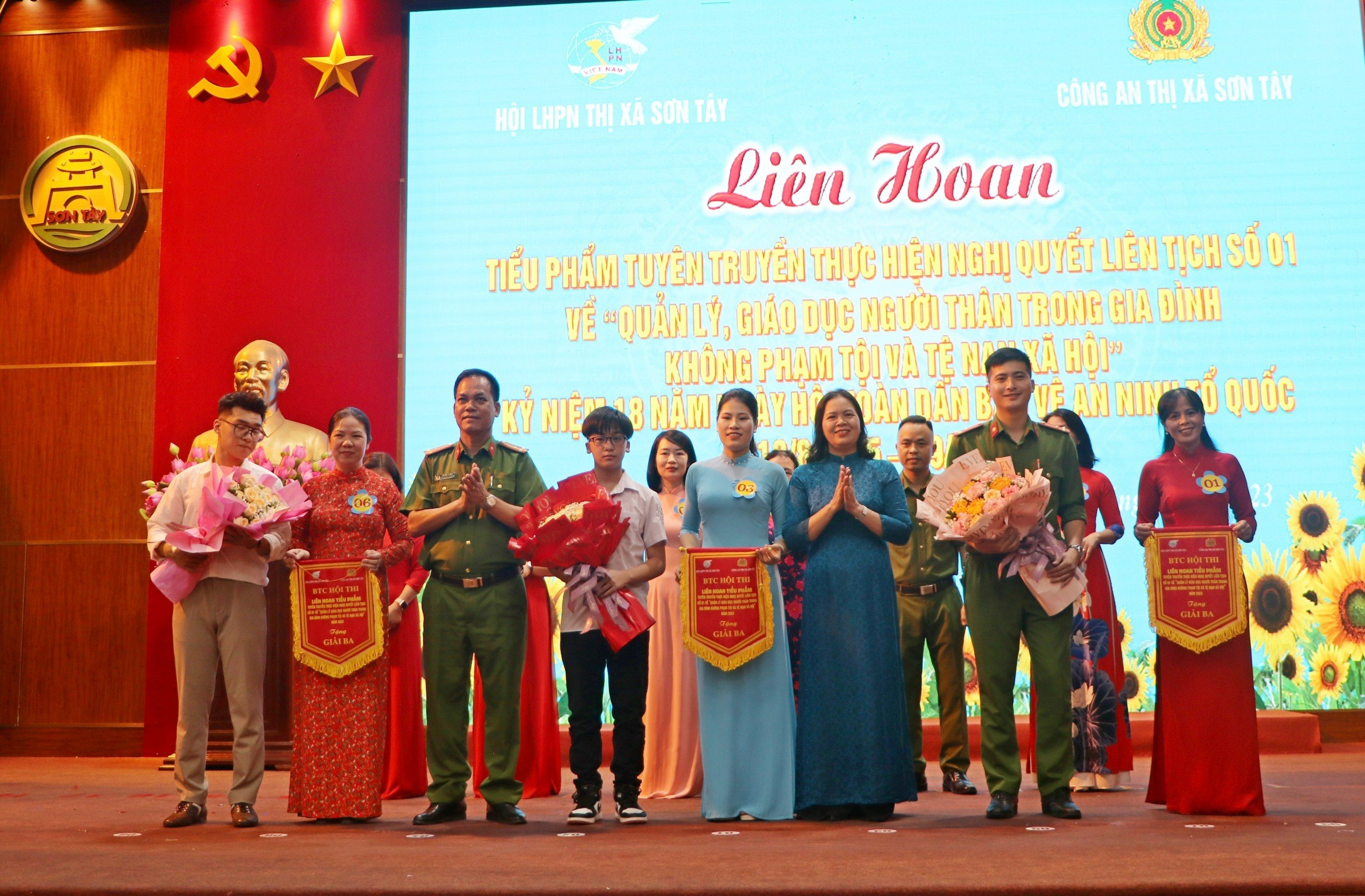 5 đội thi so tài trong Liên hoan tiểu phẩm tuyên truyền Nghị quyết liên tịch 01/TƯ - ảnh 8