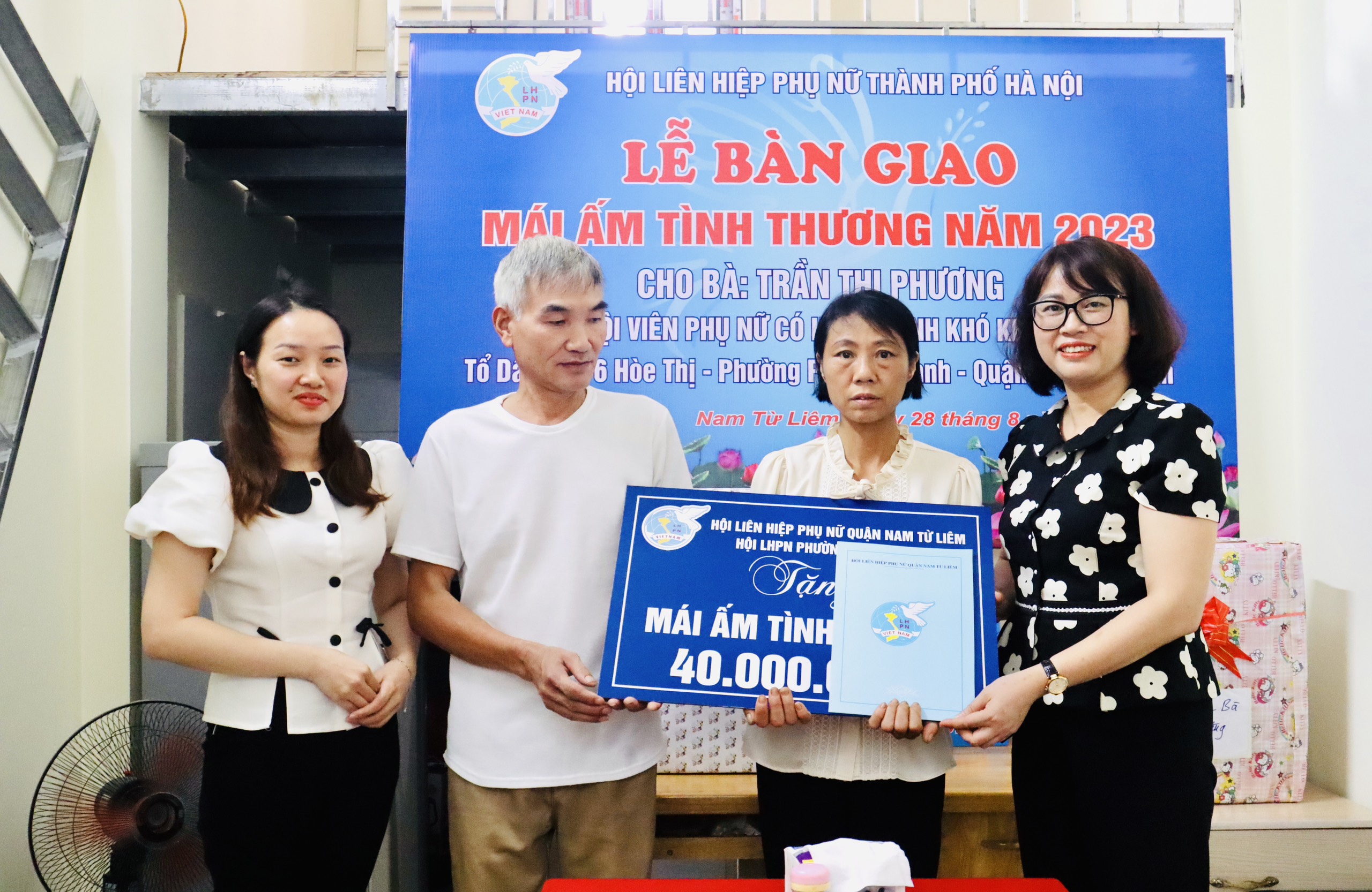Hội LHPN TP Hà Nội: Bàn giao “Mái ấm tình thương” cho phụ nữ khó khăn ở quận Nam Từ Liêm - ảnh 3