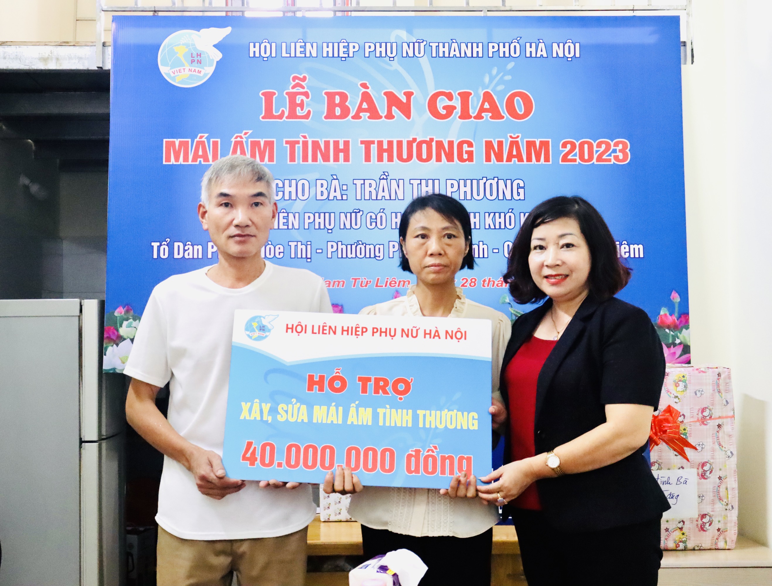 Hội LHPN TP Hà Nội: Bàn giao “Mái ấm tình thương” cho phụ nữ khó khăn ở quận Nam Từ Liêm - ảnh 2