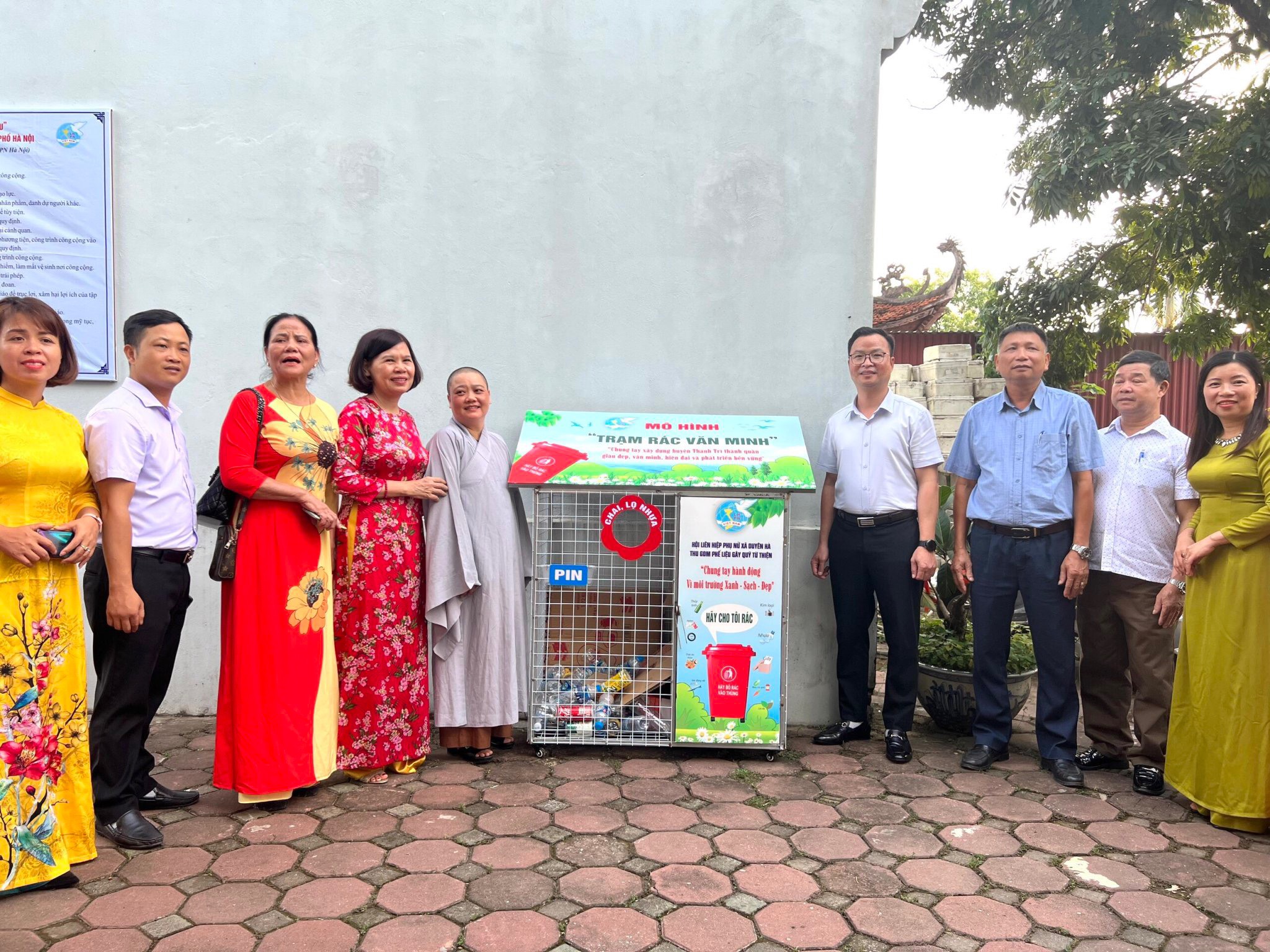 Hội LHPN xã Duyên Hà, huyện Thanh Trì: Ra mắt mô hình khu di tích lịch sử kiểu mẫu - ảnh 2