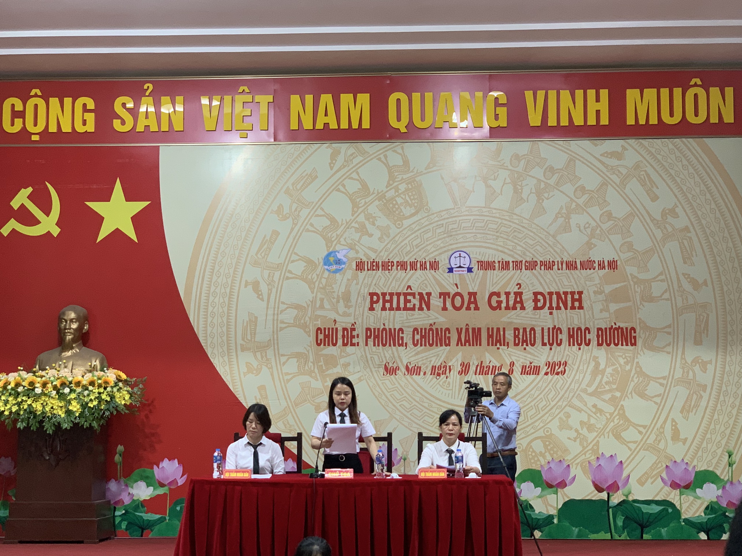 Tuyên truyền phòng chống xâm hại, bạo lực học đường cho học sinh thông qua phiên toà giả định - ảnh 3