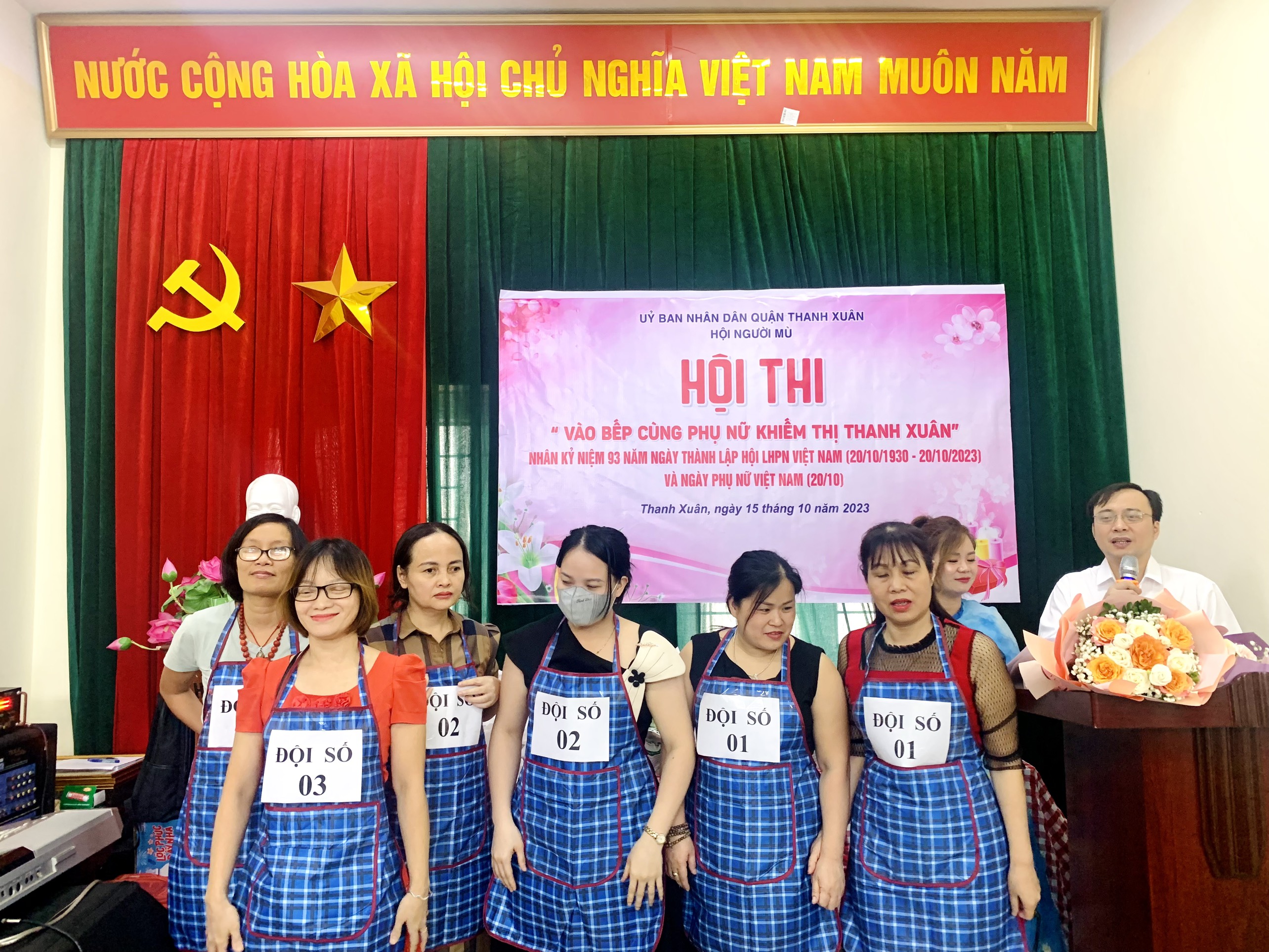 Vào bếp cùng phụ nữ khiếm thị quận Thanh Xuân - ảnh 1