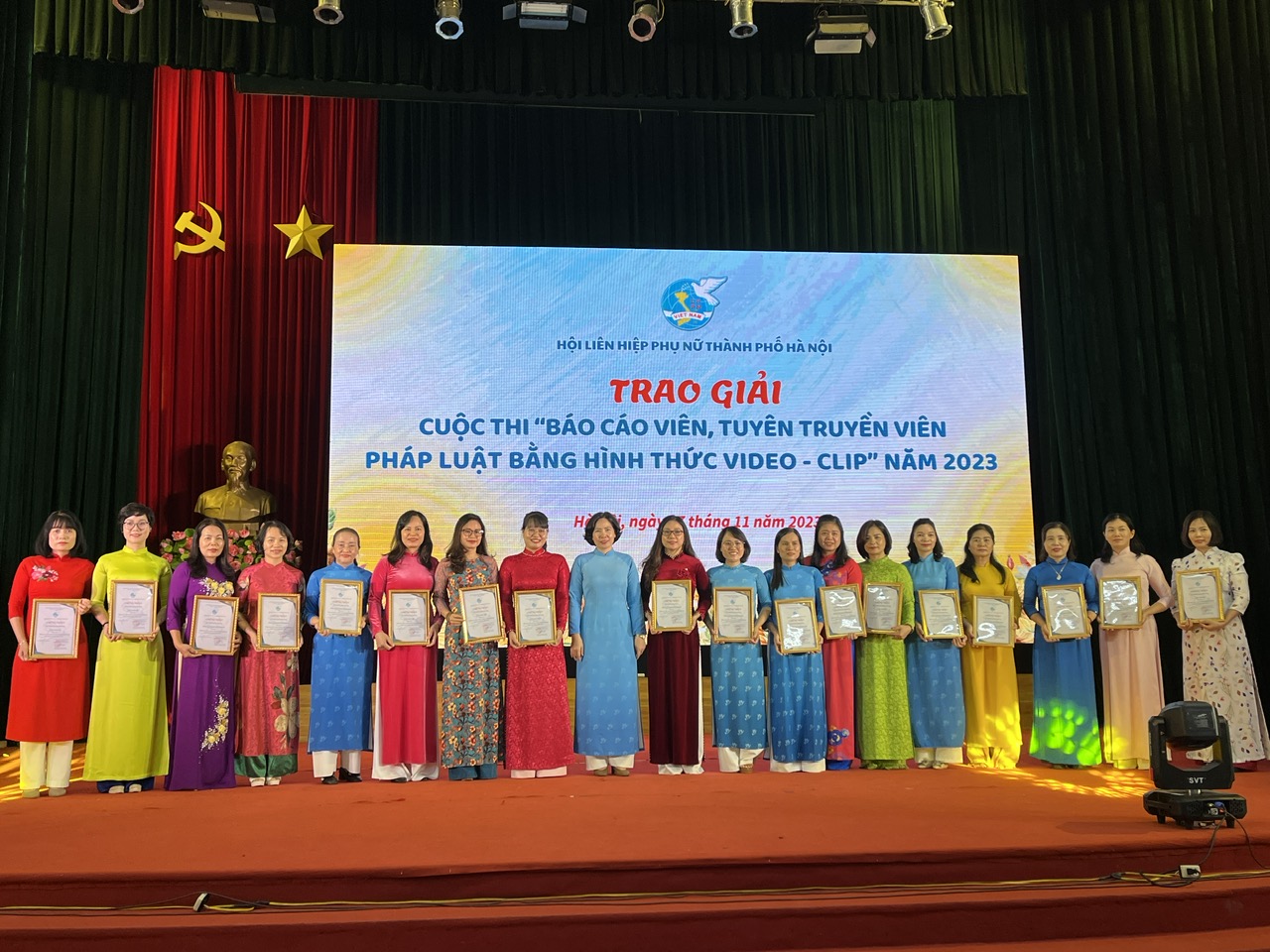 Sôi nổi Hội thi “nữ tuyên truyền viên giỏi về an toàn giao thông” năm 2023 - ảnh 9