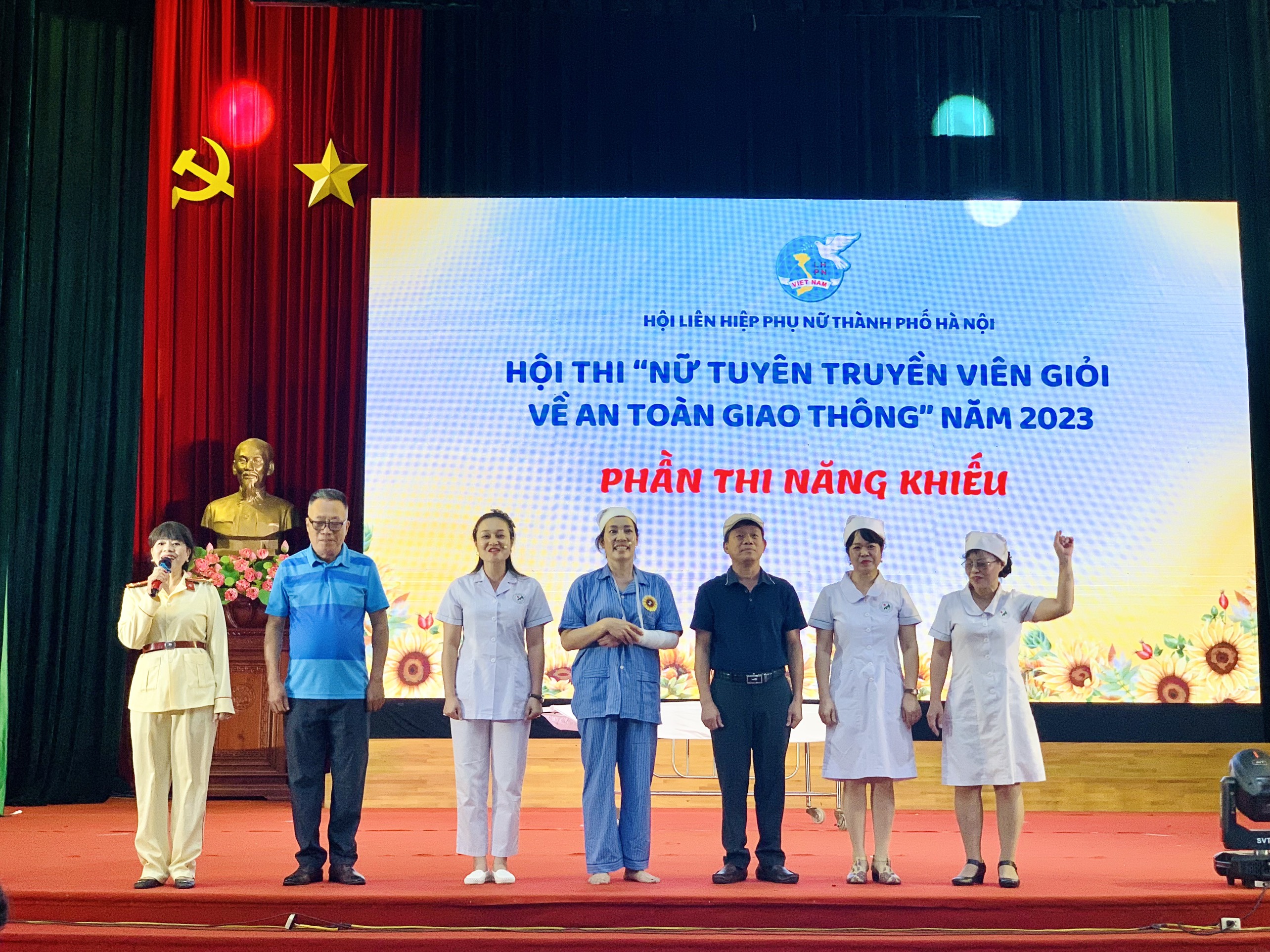 Sôi nổi Hội thi “nữ tuyên truyền viên giỏi về an toàn giao thông” năm 2023 - ảnh 4