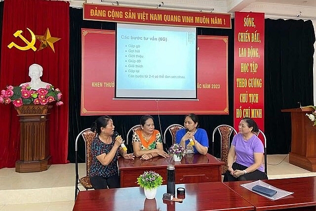 Quận Nam Từ Liêm tập huấn nâng cao năng lực cho cộng tác viên dân số - ảnh 1