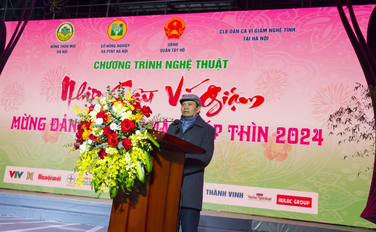 Nhịp cầu Ví Giặm mừng Đảng, mừng xuân, mừng đất nước đổi mới - ảnh 1