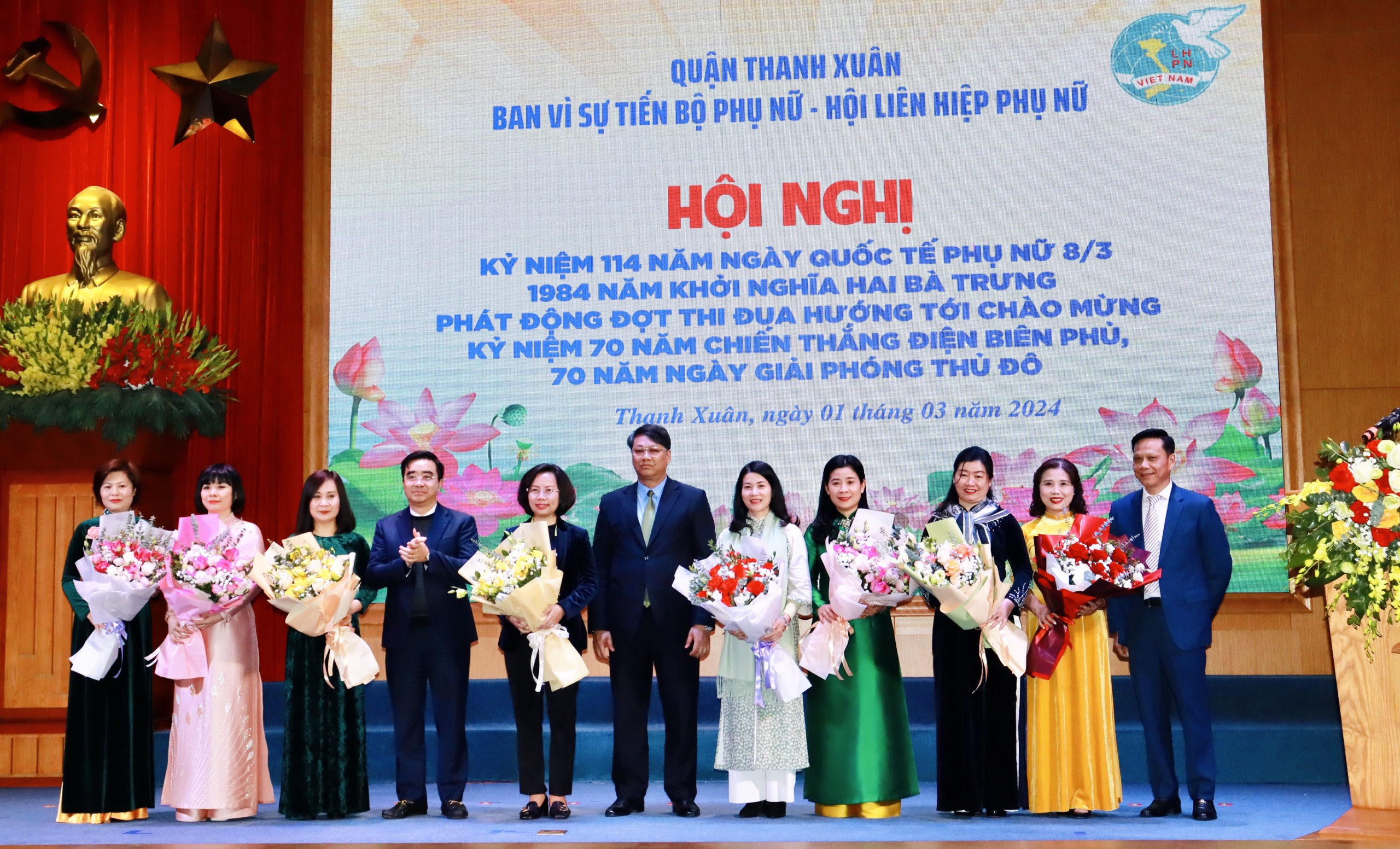 Tổ chức gặp mặt kỷ niệm ngày Quốc tế Phụ nữ 8/3 - ảnh 4
