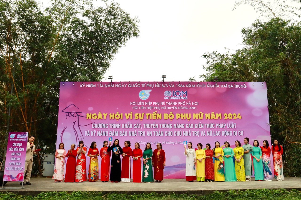 Khảo sát điều kiện sống của nữ lao động nhập cư tại huyện Đông Anh và Mê Linh - ảnh 3