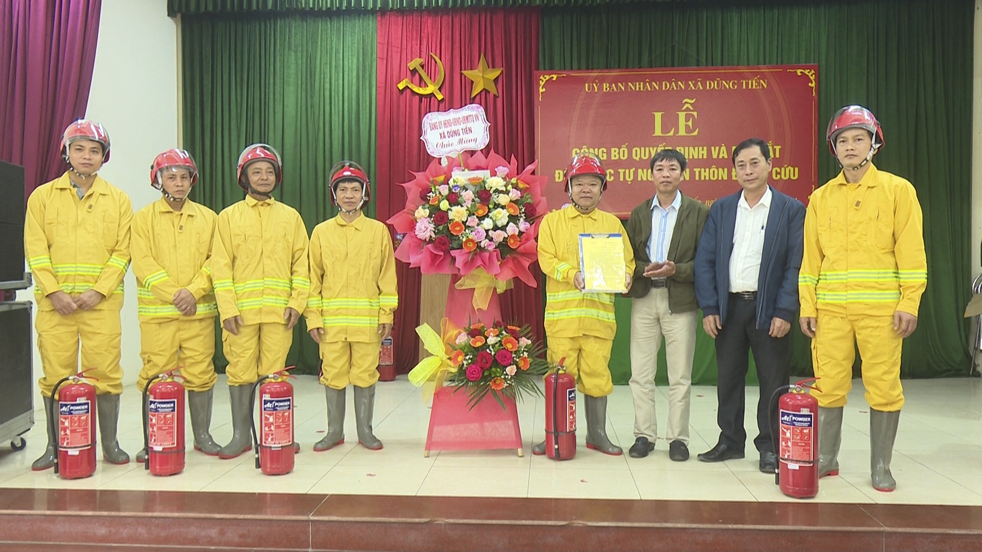 Huyện Thường Tín xây dựng mô hình “Đội phòng cháy, chữa cháy tự nguyện” - ảnh 1