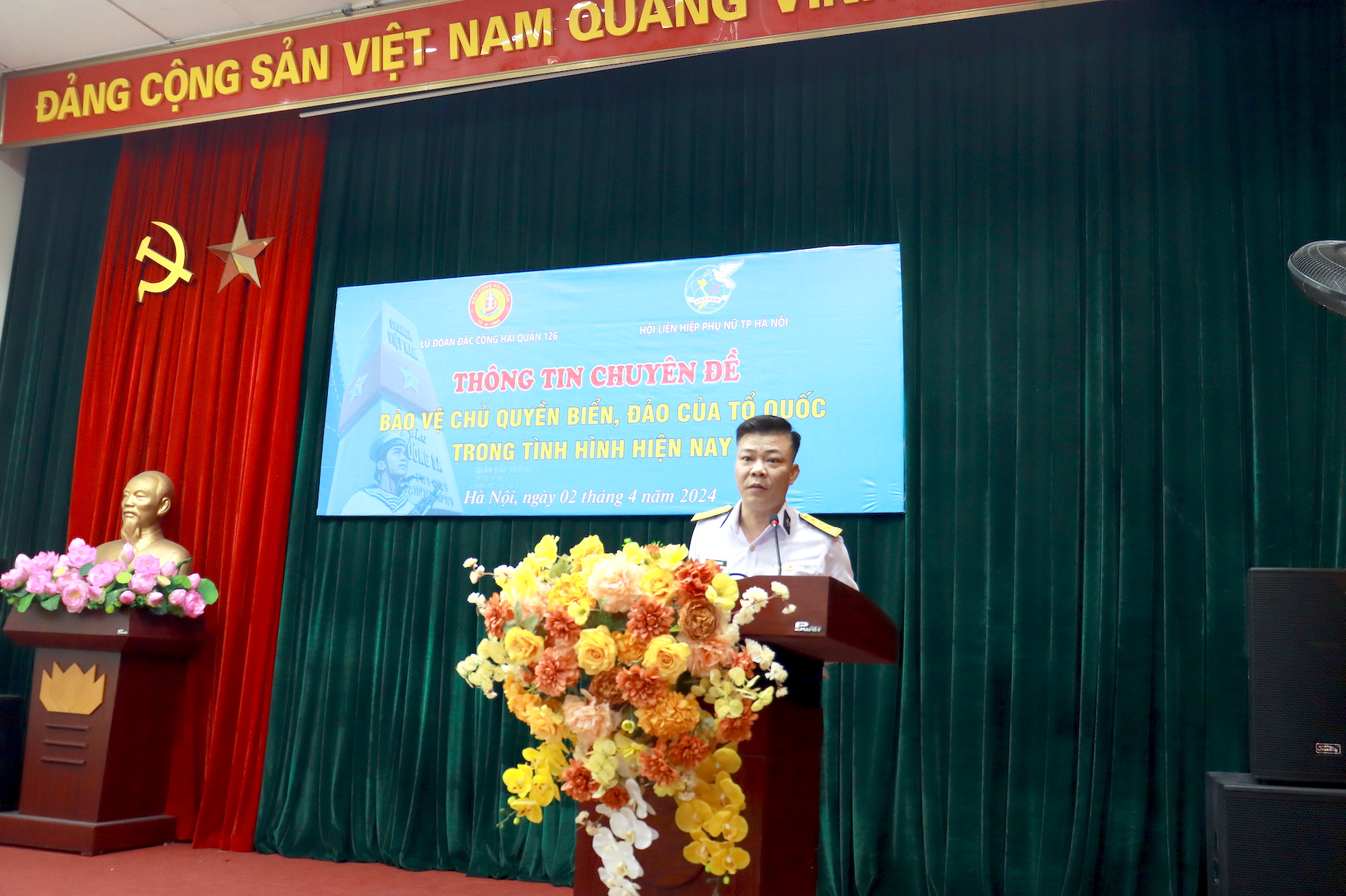 Nâng cao trách nhiệm bảo vệ chủ quyền biển đảo cho cán bộ Hội Phụ nữ - ảnh 1