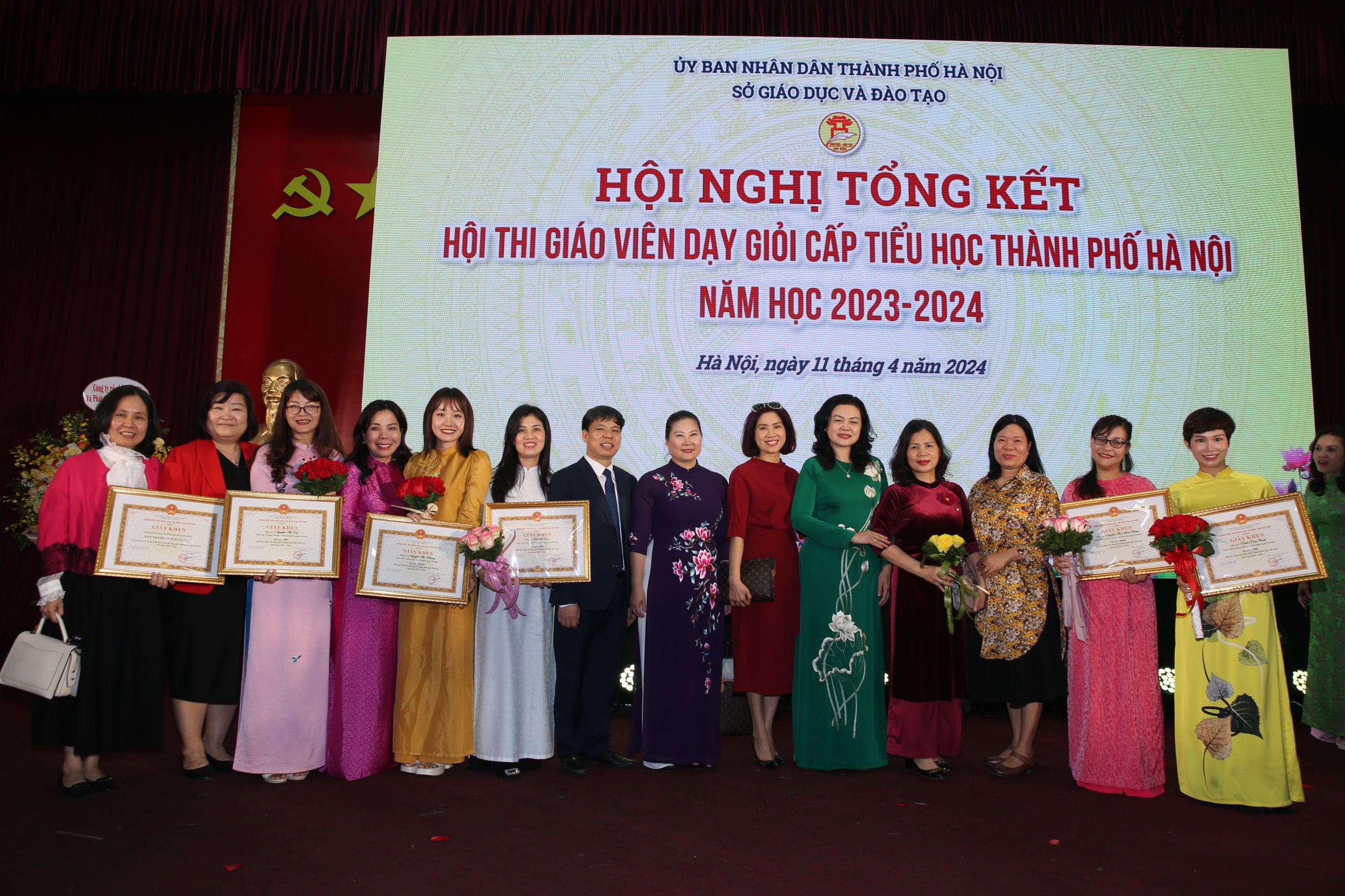 Quận Ba Đình đạt thành tích xuất sắc trong Hội thi Giáo viên dạy giỏi Thành phố cấp Tiểu học năm học 2023-2024 - ảnh 1