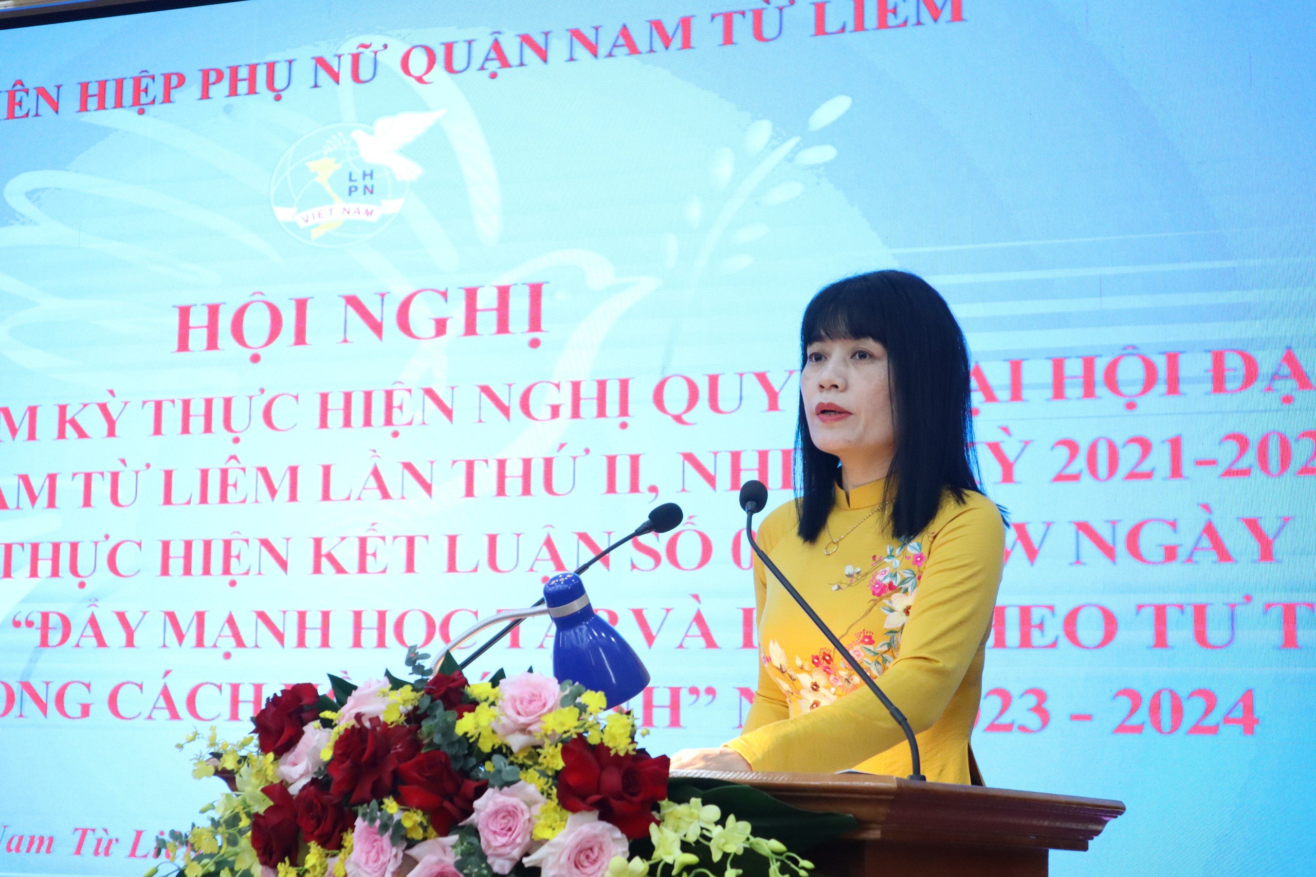 Quận Nam Từ Liêm: 100% hộ cận nghèo do phụ nữ làm chủ được hỗ trợ phát triển kinh tế - ảnh 2