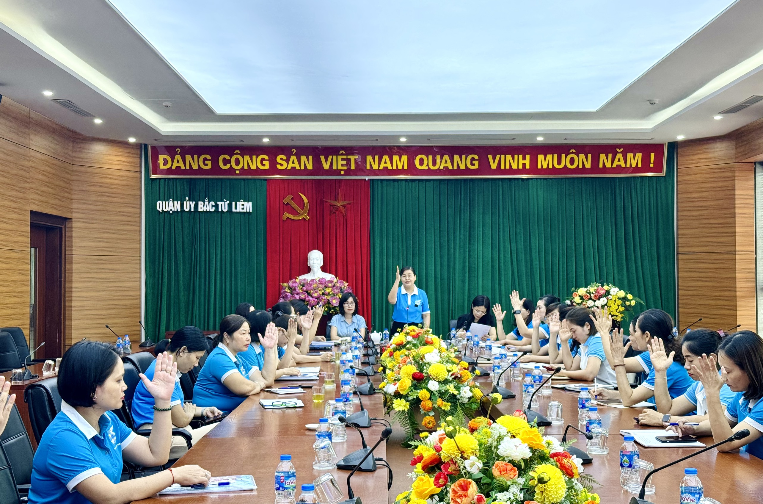 Kiện toàn Uỷ viên Ban Chấp hành, Ban Thường vụ và Uỷ viên Uỷ ban Kiểm tra Hội LHPN quận Bắc Từ Liêm - ảnh 1