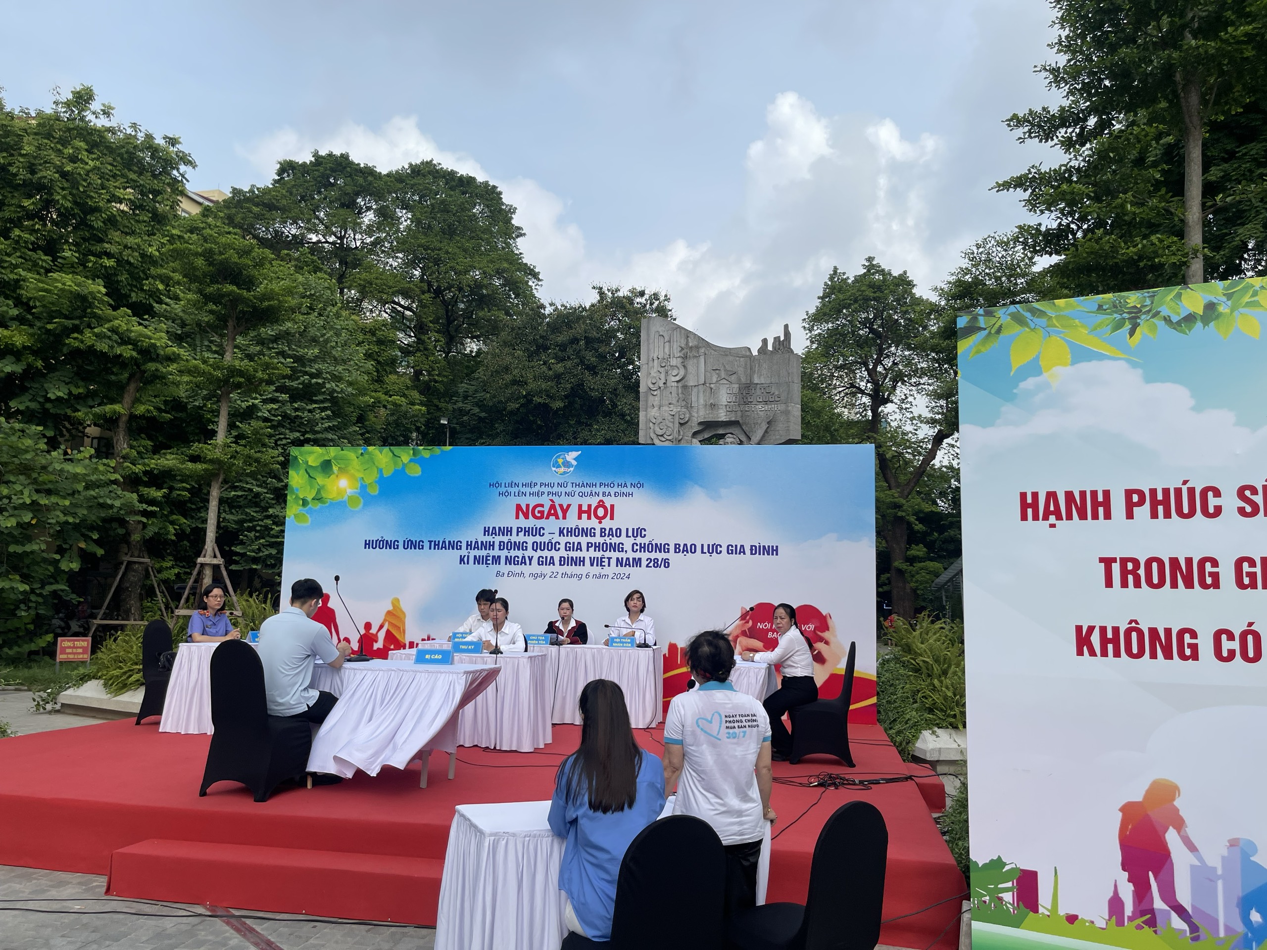 Ý nghĩa ngày hội “Gia đình hạnh phúc, không bạo lực” quận Ba Đình - ảnh 6