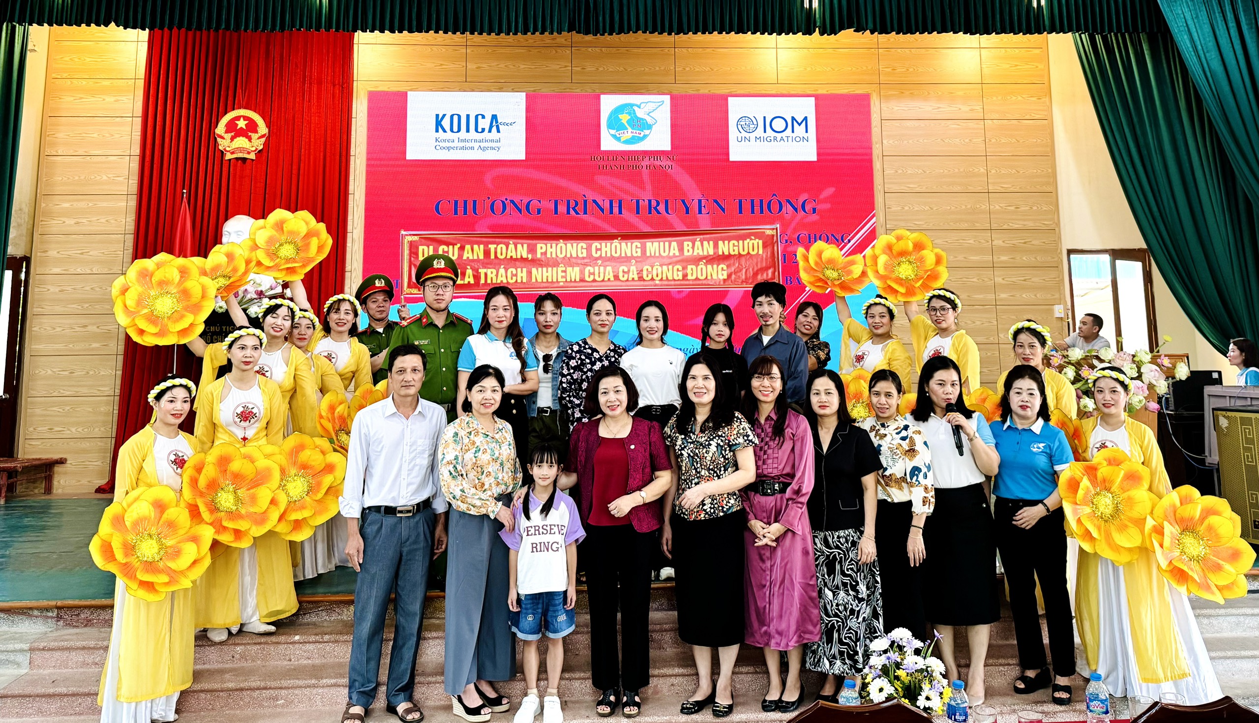 Truyền thông, tư vấn hỗ trợ phụ nữ di cư an toàn; phòng ngừa mua bán người tại huyện Quốc Oai - ảnh 6