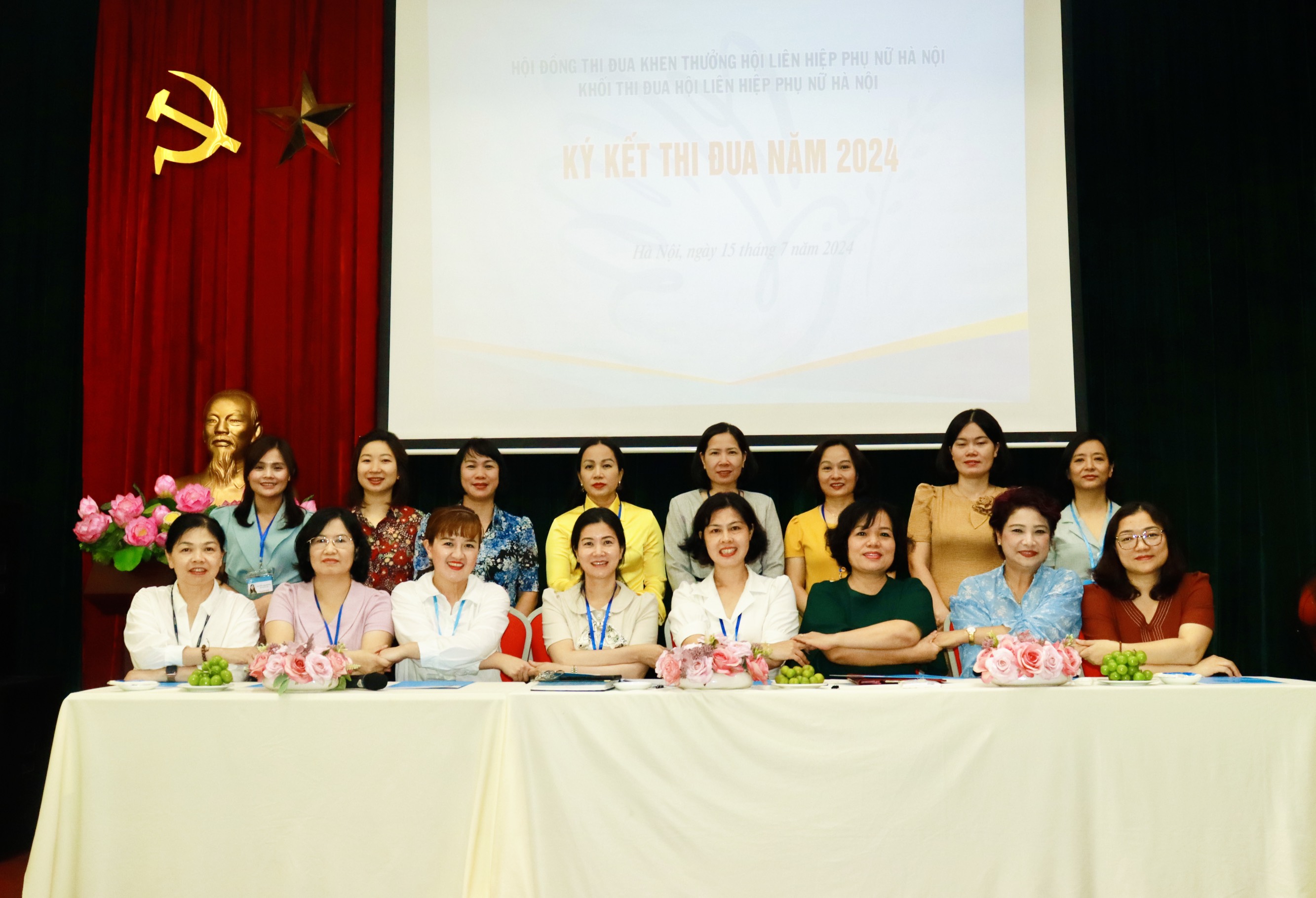 Hội LHPN TP Hà Nội: Tổ chức hội nghị cán bộ, công chức, viên chức, người lao động 6 tháng đầu năm - ảnh 6
