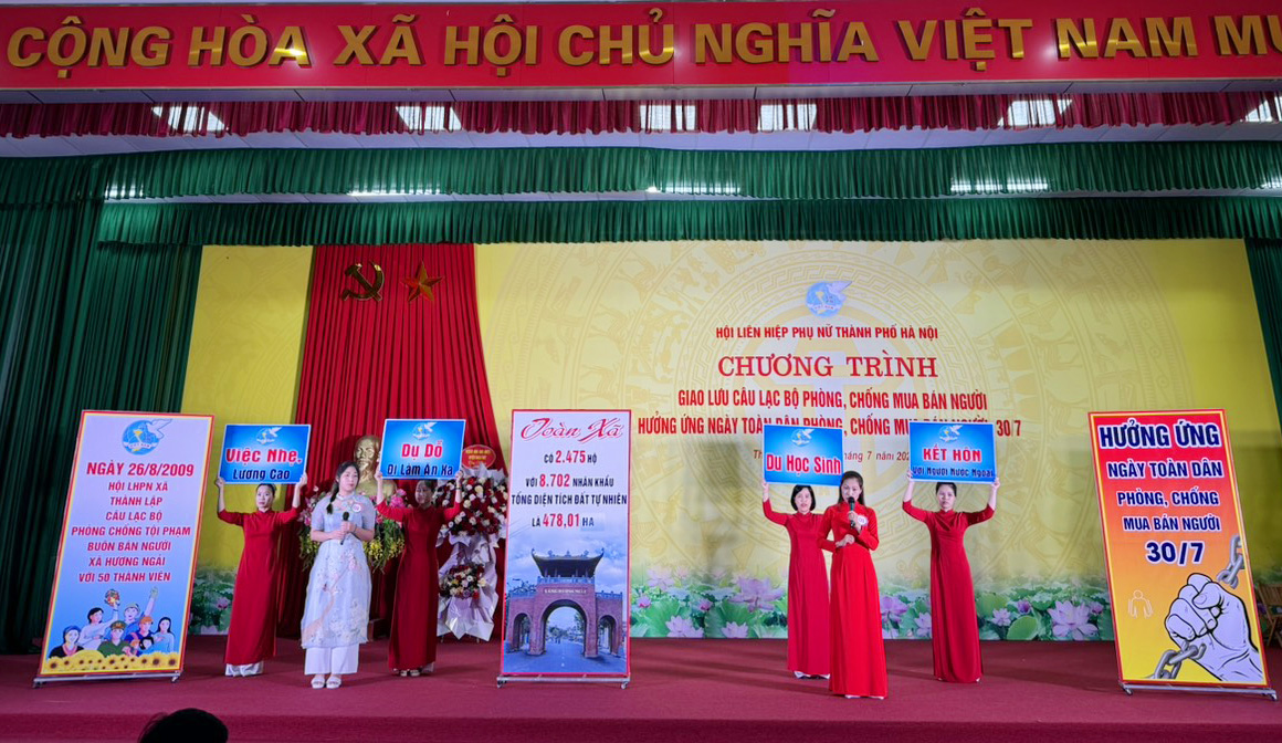 Giao lưu câu lạc bộ phòng, chống mua bán người - ảnh 3