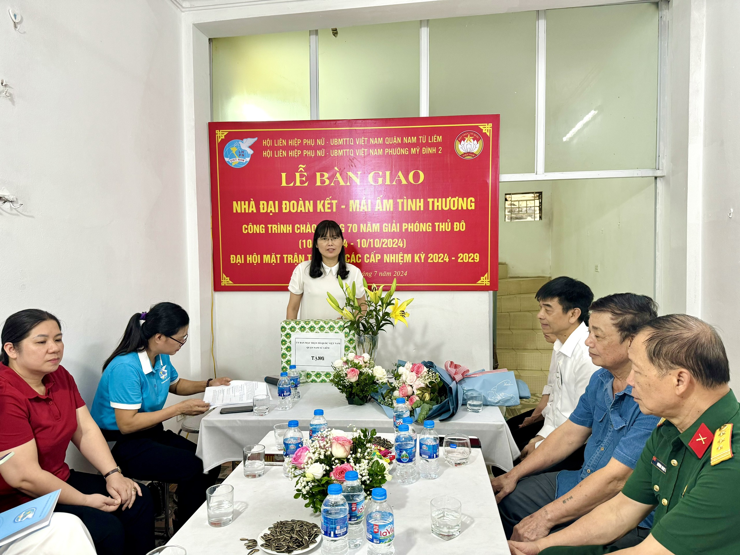 Quận Nam Từ Liêm: Bàn giao “Mái ấm tình thương” cho hội viên nghèo ở phường Mỹ Đình 2 - ảnh 1