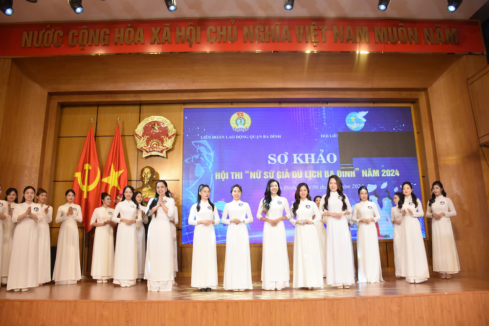 14 thí sinh xuất sắc sẽ tranh tài tại vòng chung khảo Cuộc thi “Nữ sứ giả du lịch Ba Đình” năm 2024 - ảnh 12