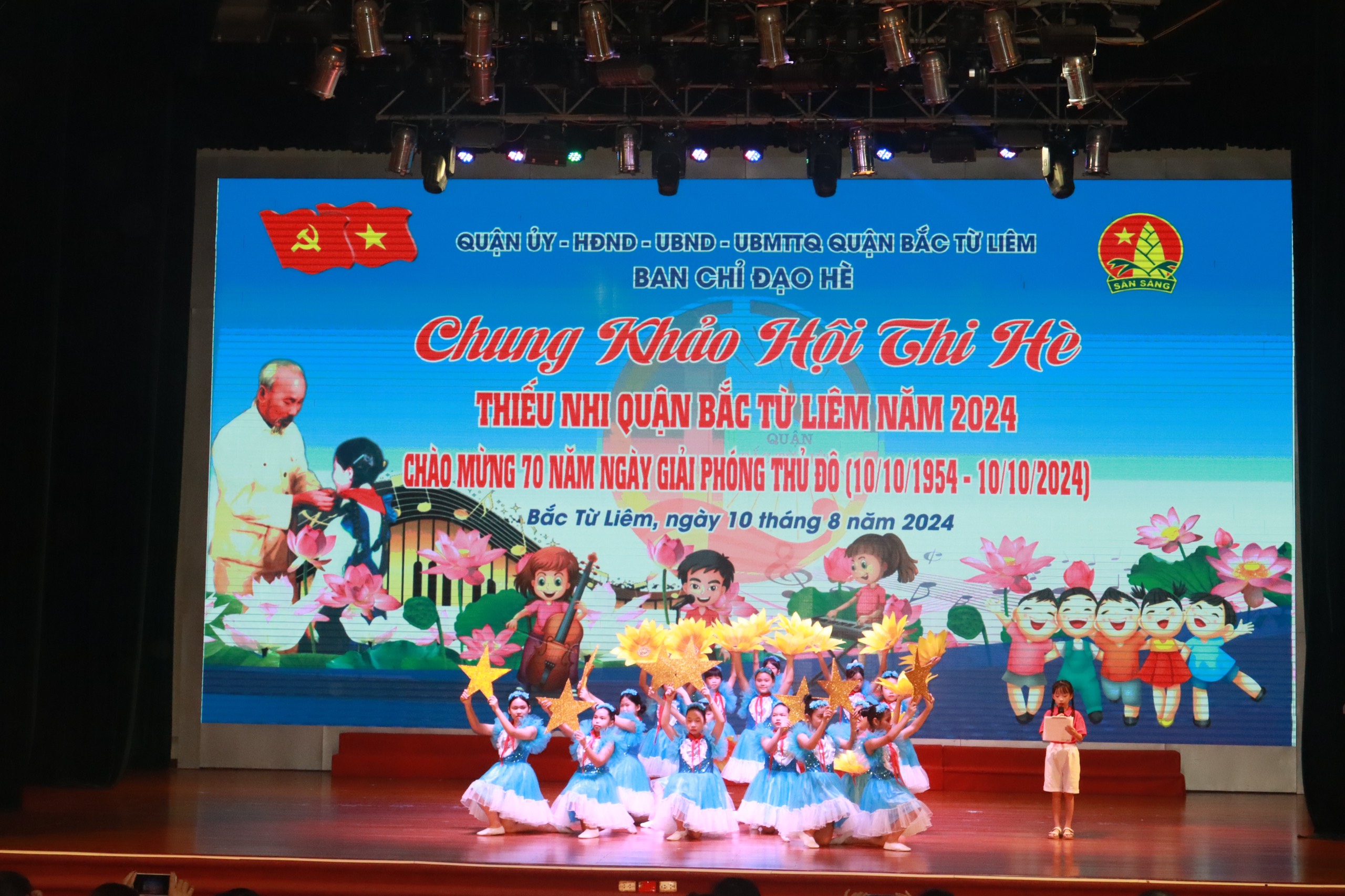 Sôi nổi Hội thi hè thiếu nhi Bắc Từ Liêm - ảnh 2