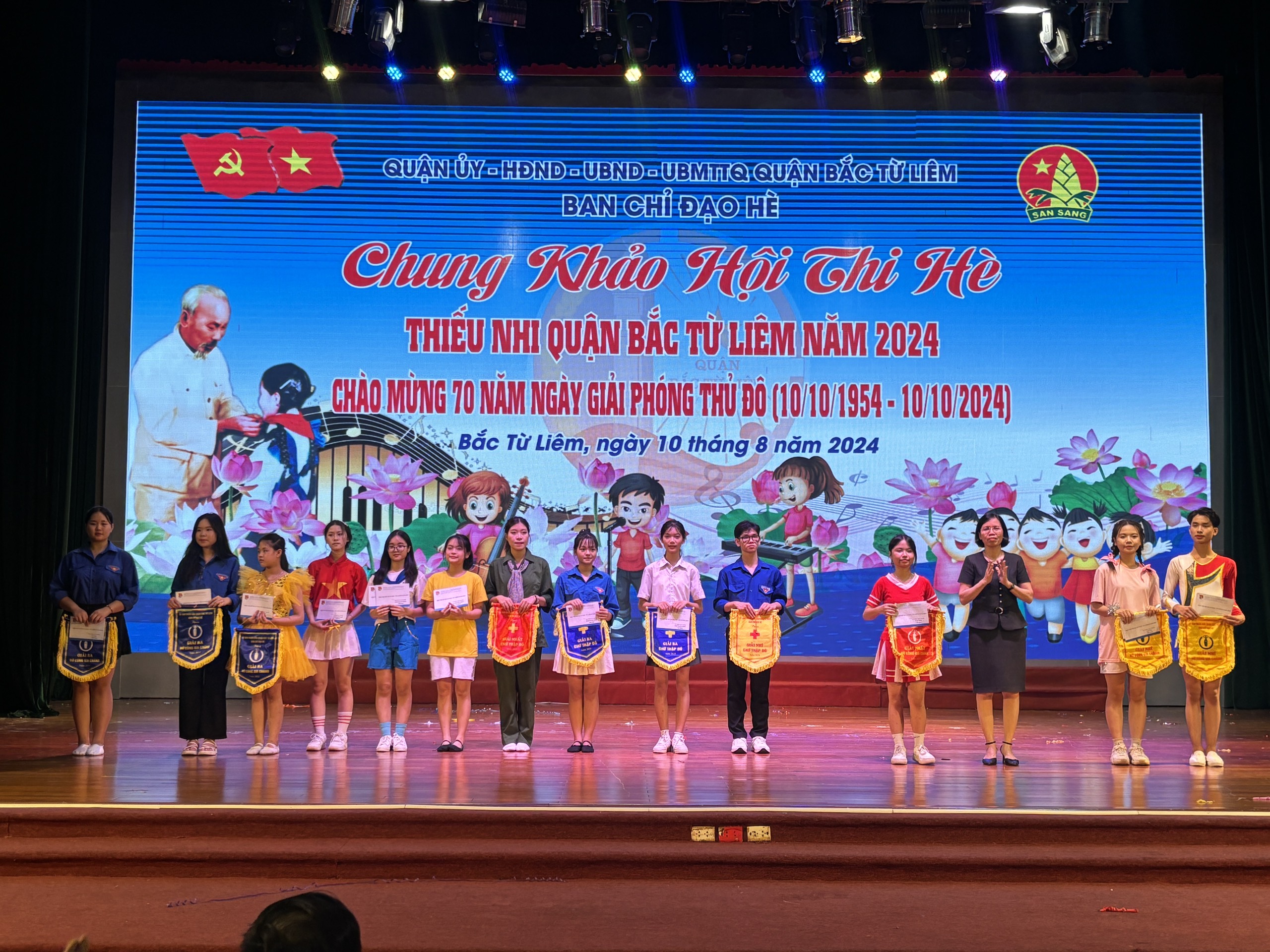 Sôi nổi Hội thi hè thiếu nhi Bắc Từ Liêm - ảnh 14