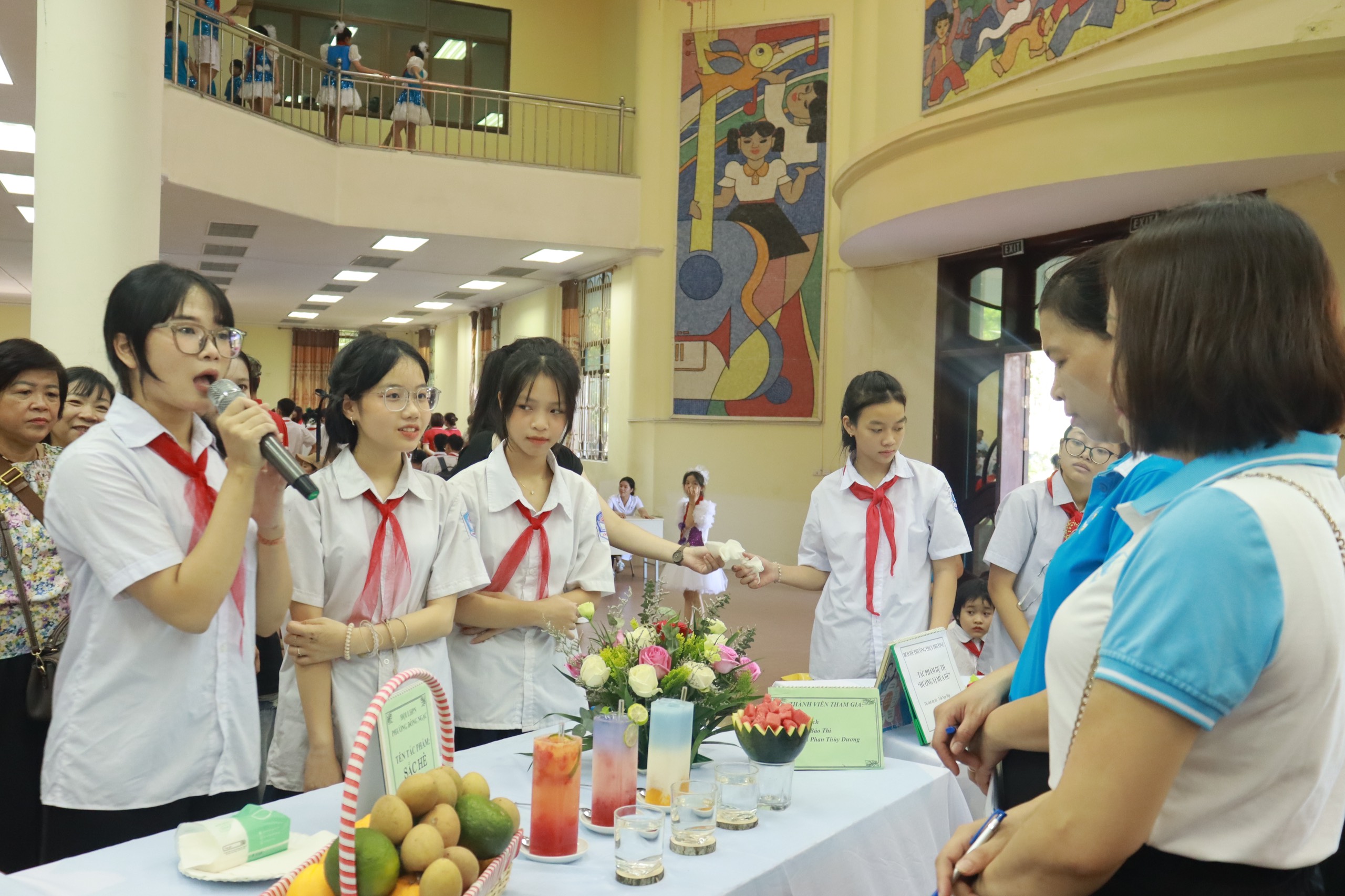 Sôi nổi Hội thi hè thiếu nhi Bắc Từ Liêm - ảnh 9