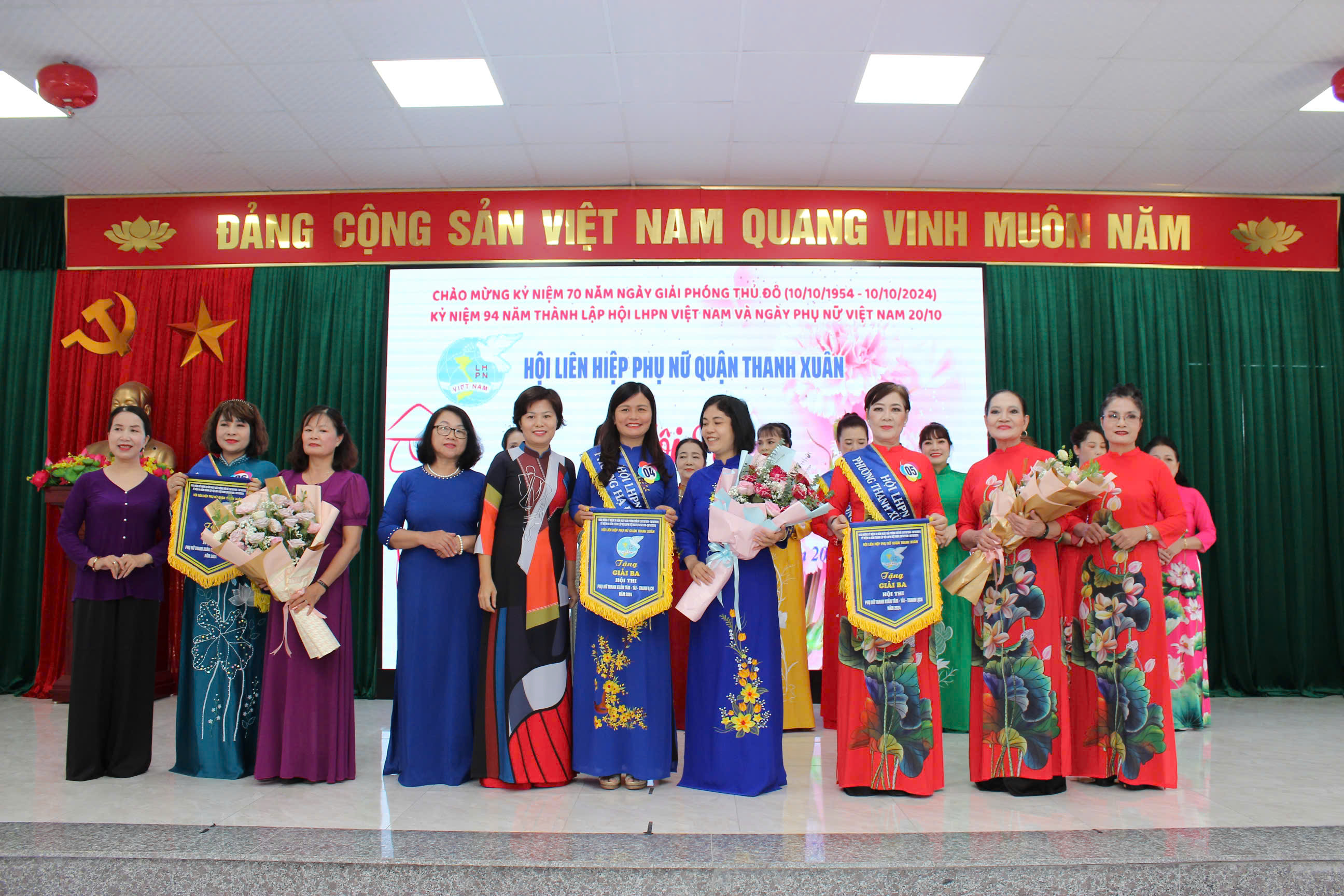 Hội LHPN quận Thanh Xuân: Sôi nổi hội thi “Phụ nữ Thanh Xuân tâm – tài – thanh lịch” năm 2024 - ảnh 16