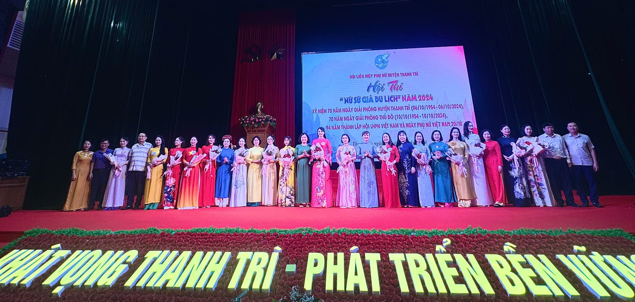 Những nữ sứ giả lan toả, quảng bá vẻ đẹp của huyện Thanh Trì - ảnh 2