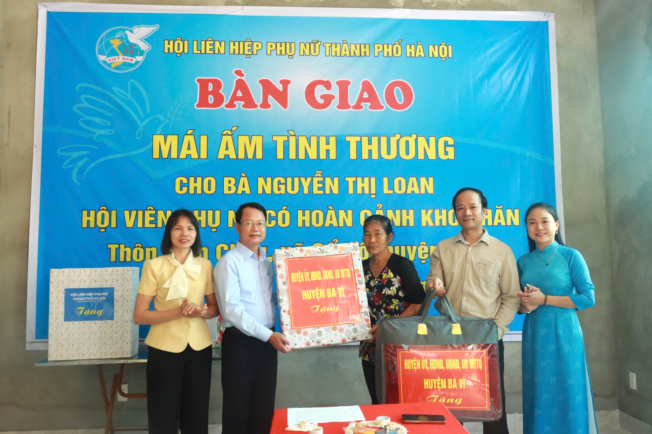 Mái ấm khang trang cho gia đình hội viên có hoàn cảnh khó khăn huyện Ba Vì - ảnh 4