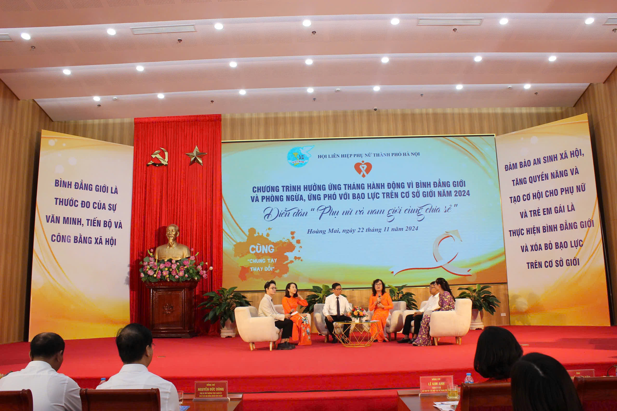 Hưởng ứng tháng hành động vì bình đẳng giới và phòng ngừa, ứng phó với bạo lực trên cơ sở giới - ảnh 4