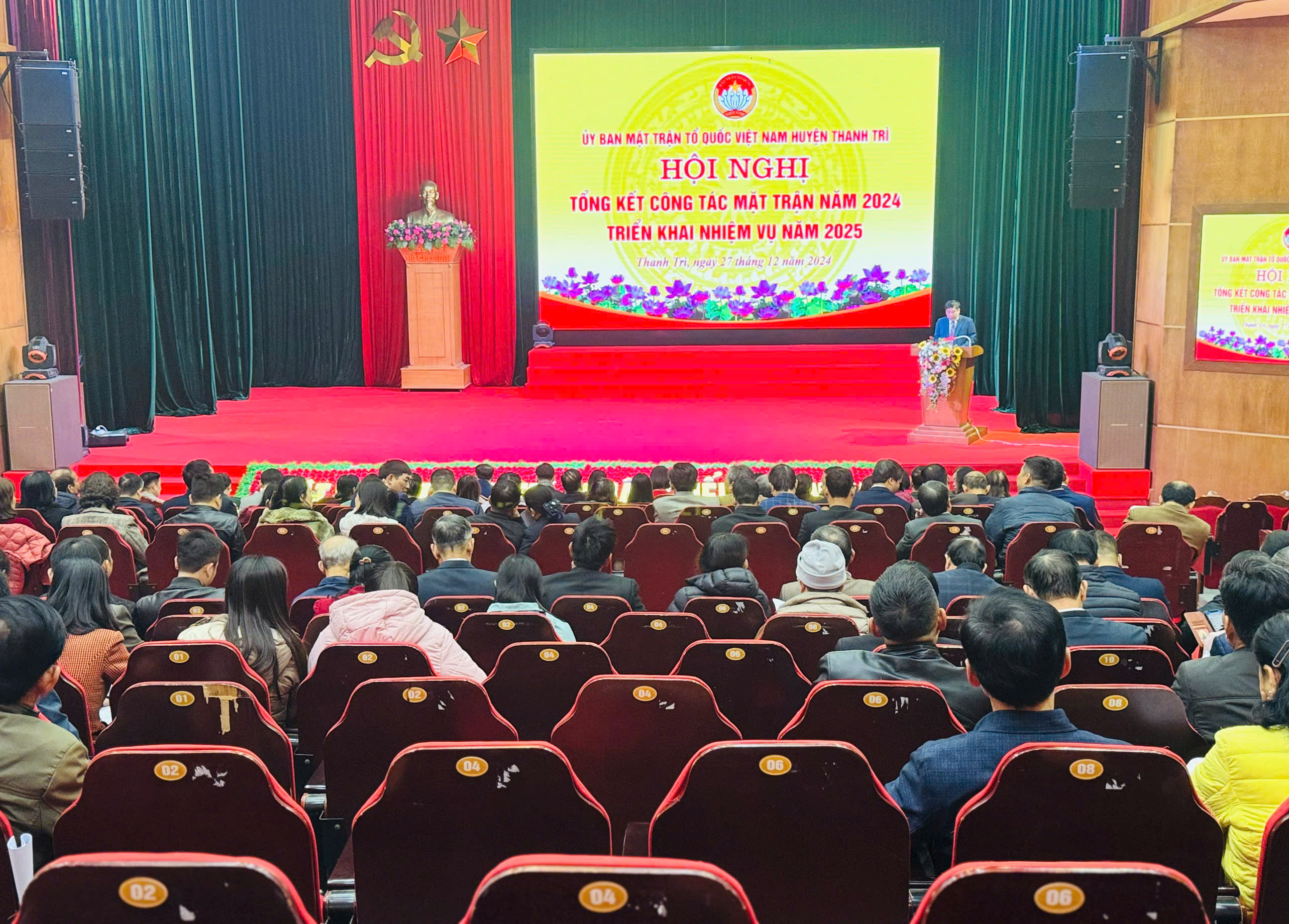 Huyện Thanh Trì: Phát huy vai trò mặt trận, đẩy mạnh các phong trào thi đua - ảnh 1