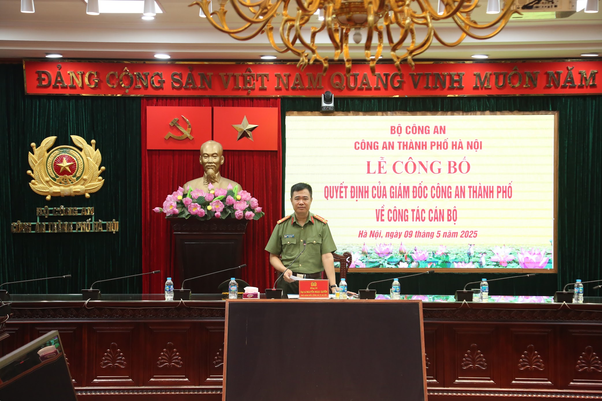 Công an Hà Nội triển khai, sắp xếp tinh gọn bộ máy bài bản, khoa học - ảnh 1