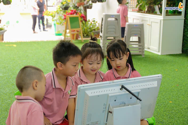 Trẻ mầm non hào hứng với “Ngày hội Tiếng Anh công nghệ” - ảnh 2