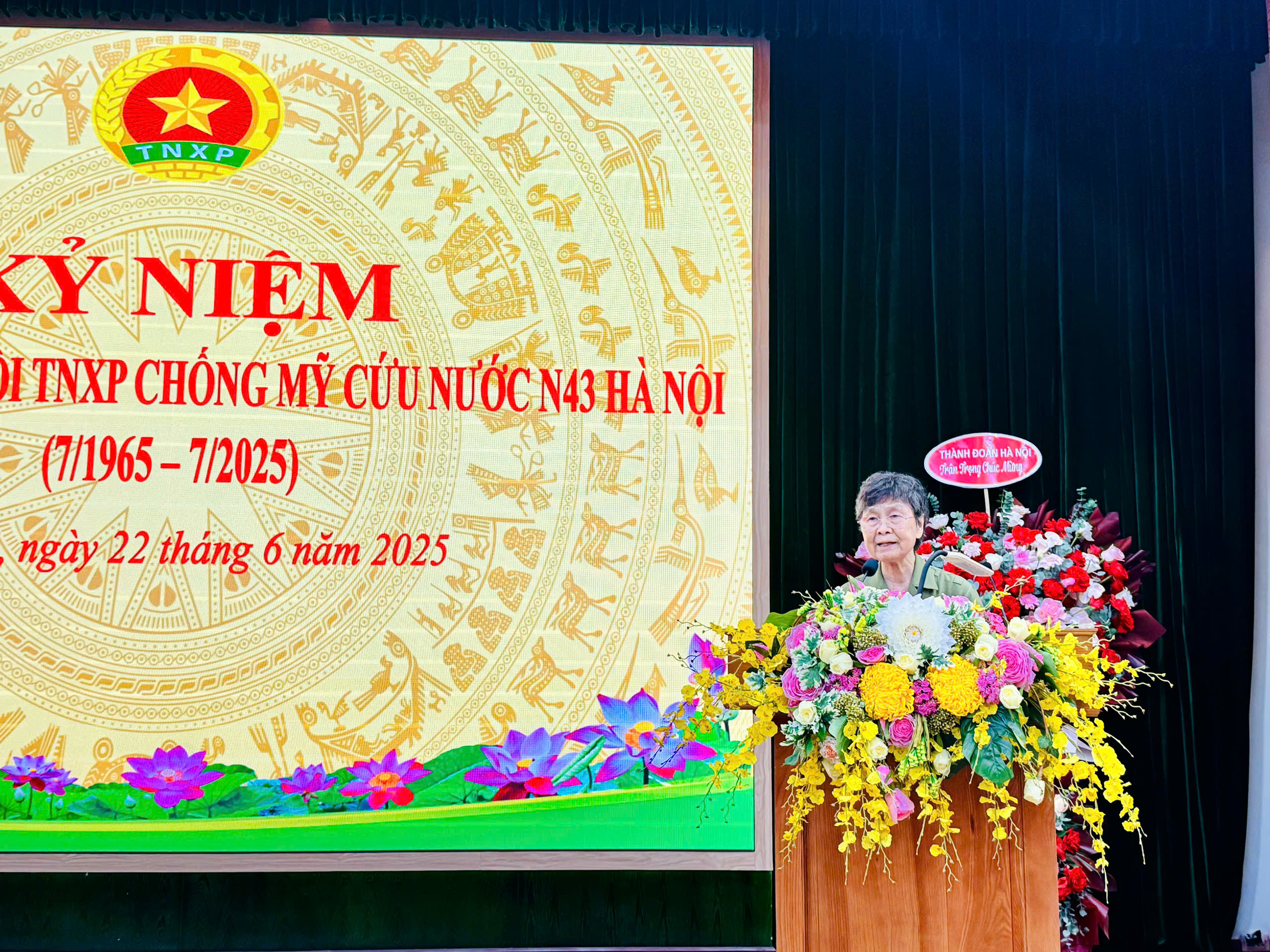 Đội TNXP chống Mỹ cứu nước N43 Hà Nội tổ chức lễ kỷ niệm 60 năm thành lập - ảnh 2