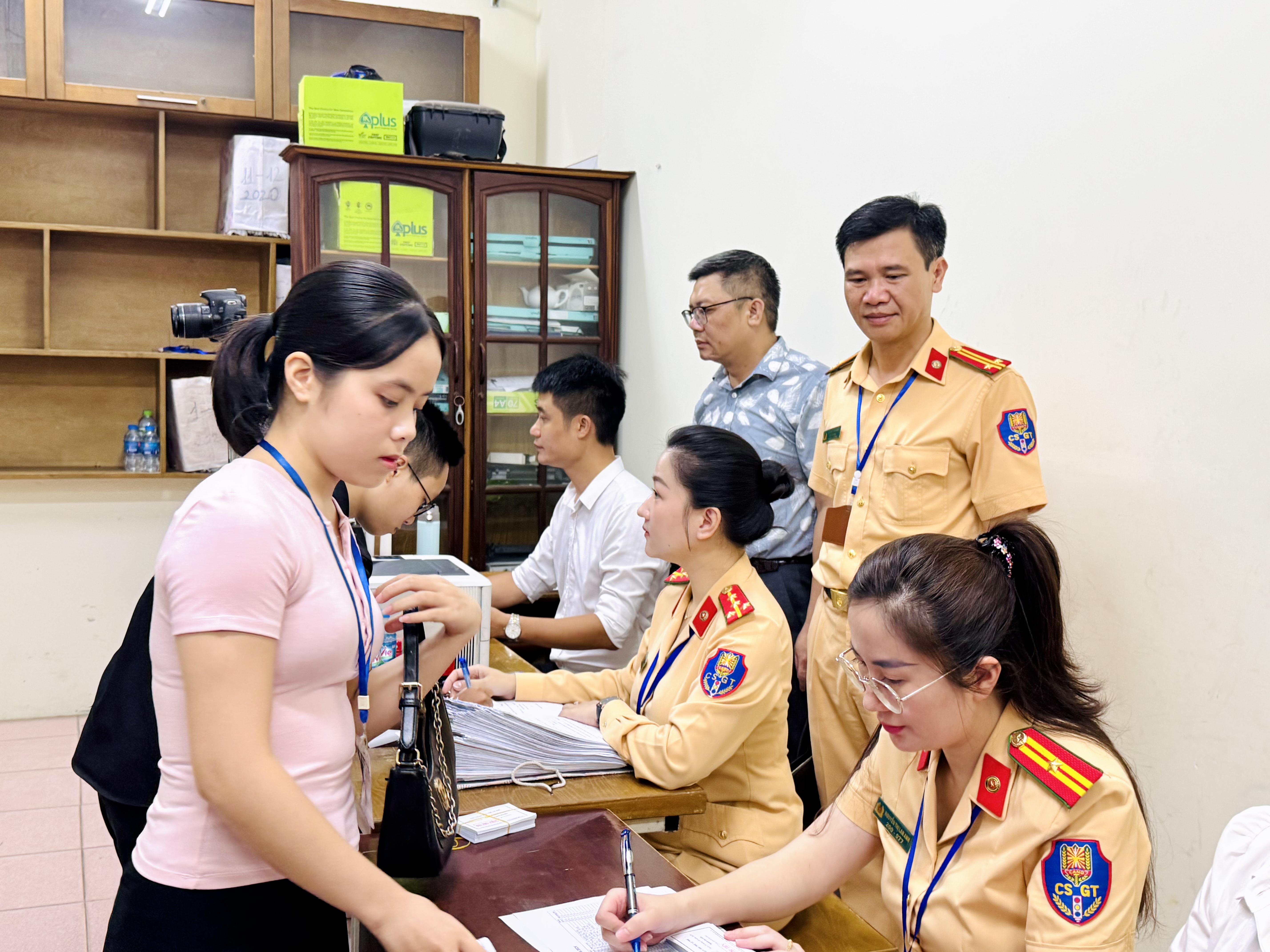 Hà Nội triển khai nghiêm túc kỳ sát hạch lái xe mô tô - ảnh 1