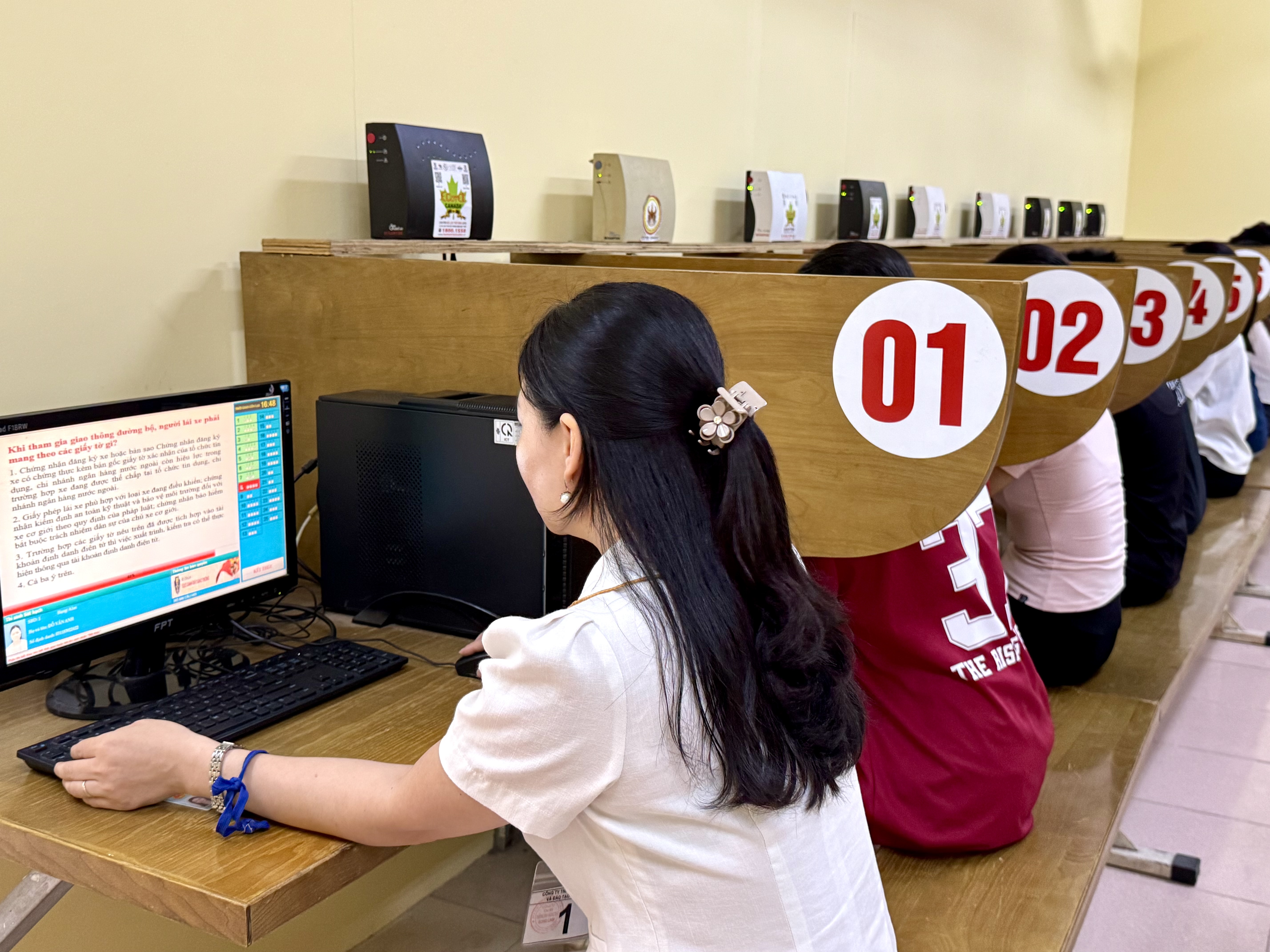 Hà Nội triển khai nghiêm túc kỳ sát hạch lái xe mô tô - ảnh 3