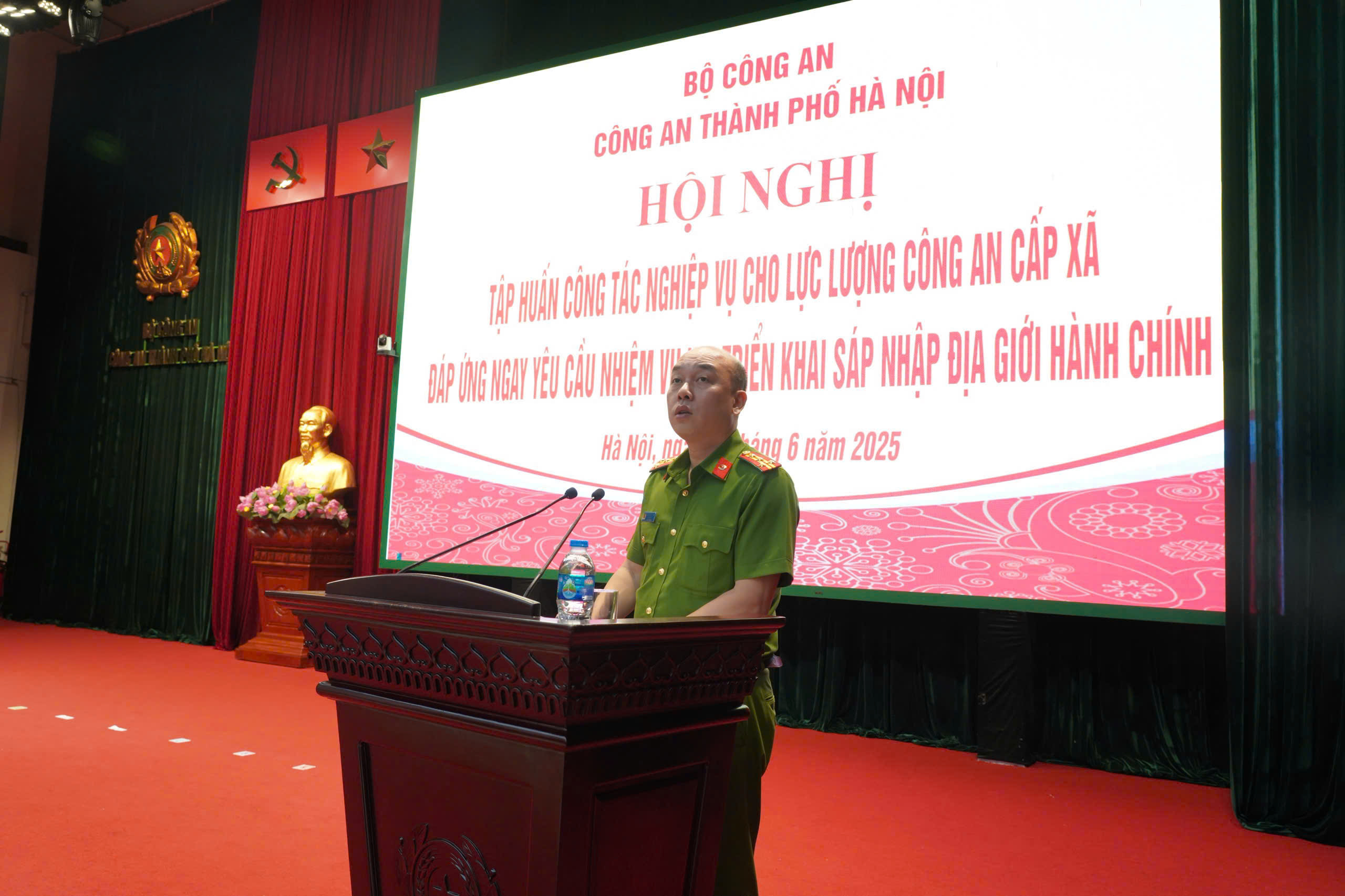 Hà Nội: Hơn 10.200 cán bộ công an cấp xã dự hội nghị tập huấn nghiệp vụ chính quyền hai cấp - ảnh 3