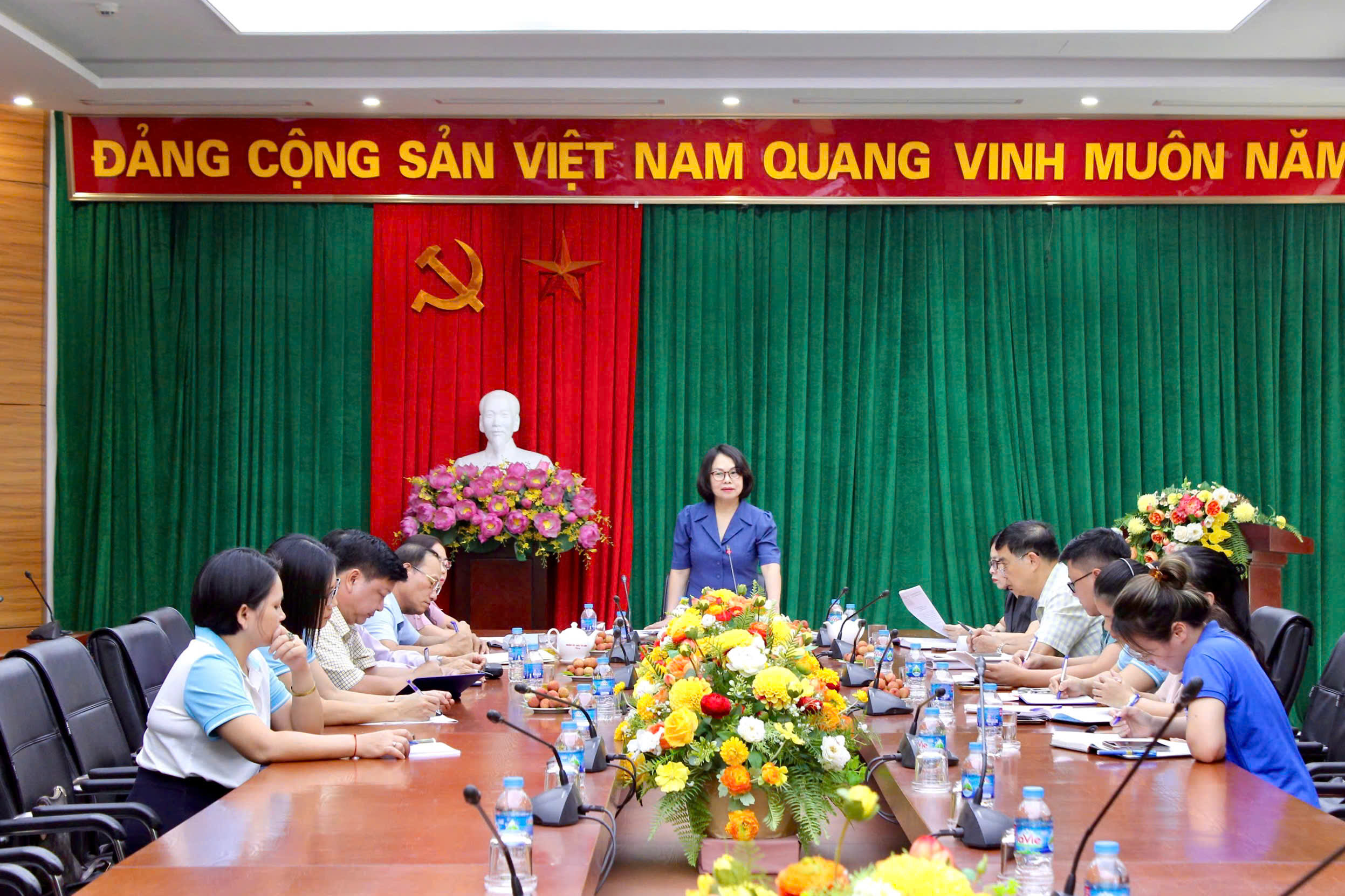 Phường Thượng Cát (mới) vận hành thử bộ máy Ban Thường trực Ủy ban MTTQ và các tổ chức chính trị - xã hội - ảnh 1