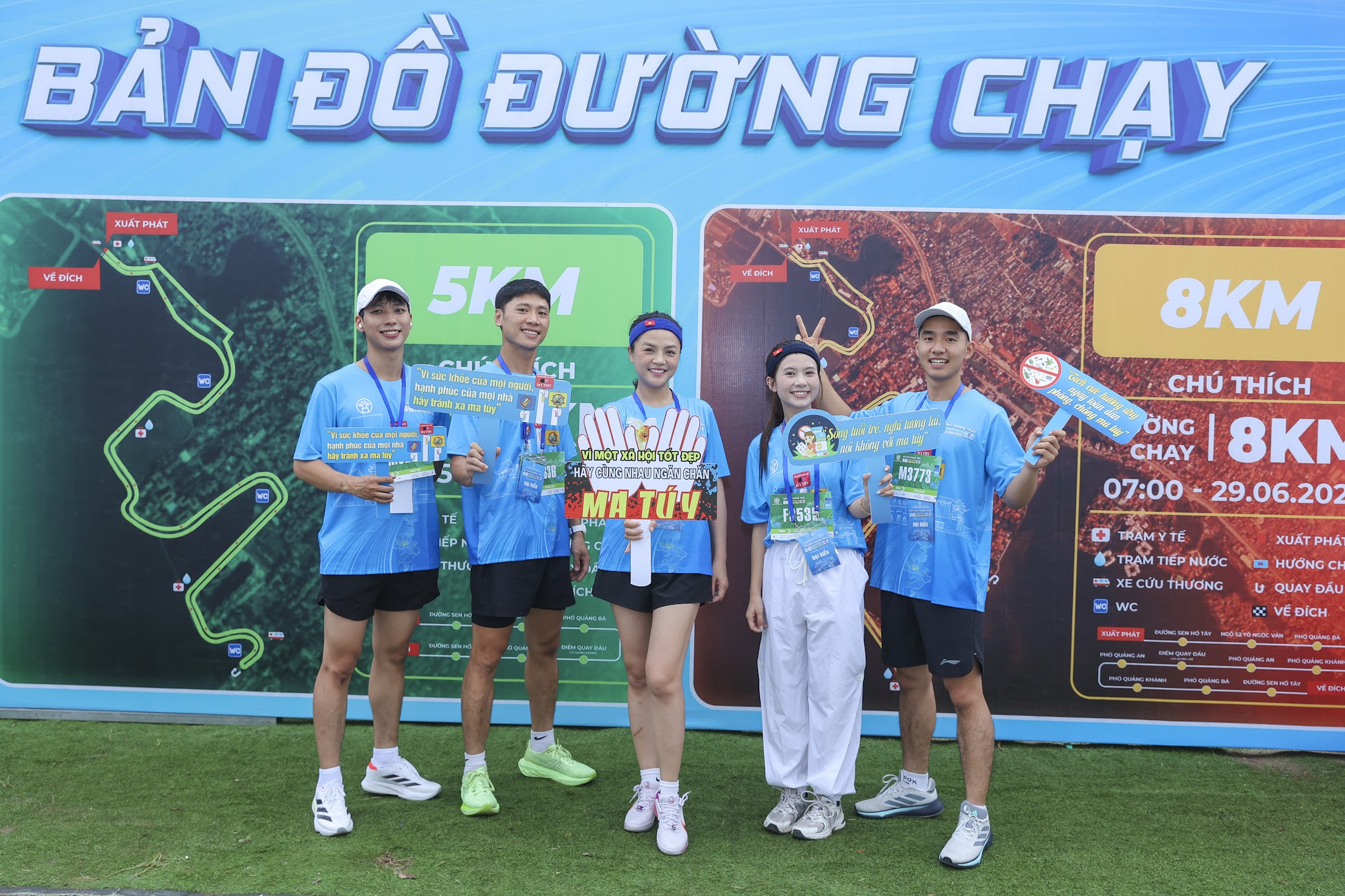 Hà Nội tổ chức Giải chạy phong trào “Chung một quyết tâm - Vì cộng đồng không ma túy” - ảnh 16