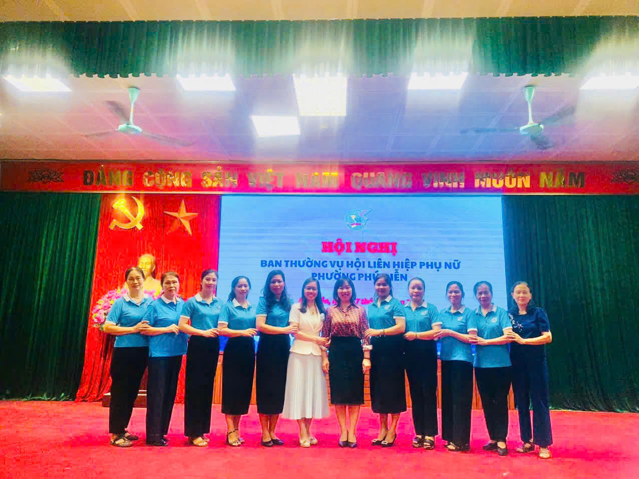 Vận hành thử nghiệm bộ máy Ban Thường trực Ủy ban MTTQ phường Phú Diễn (mới) - ảnh 7