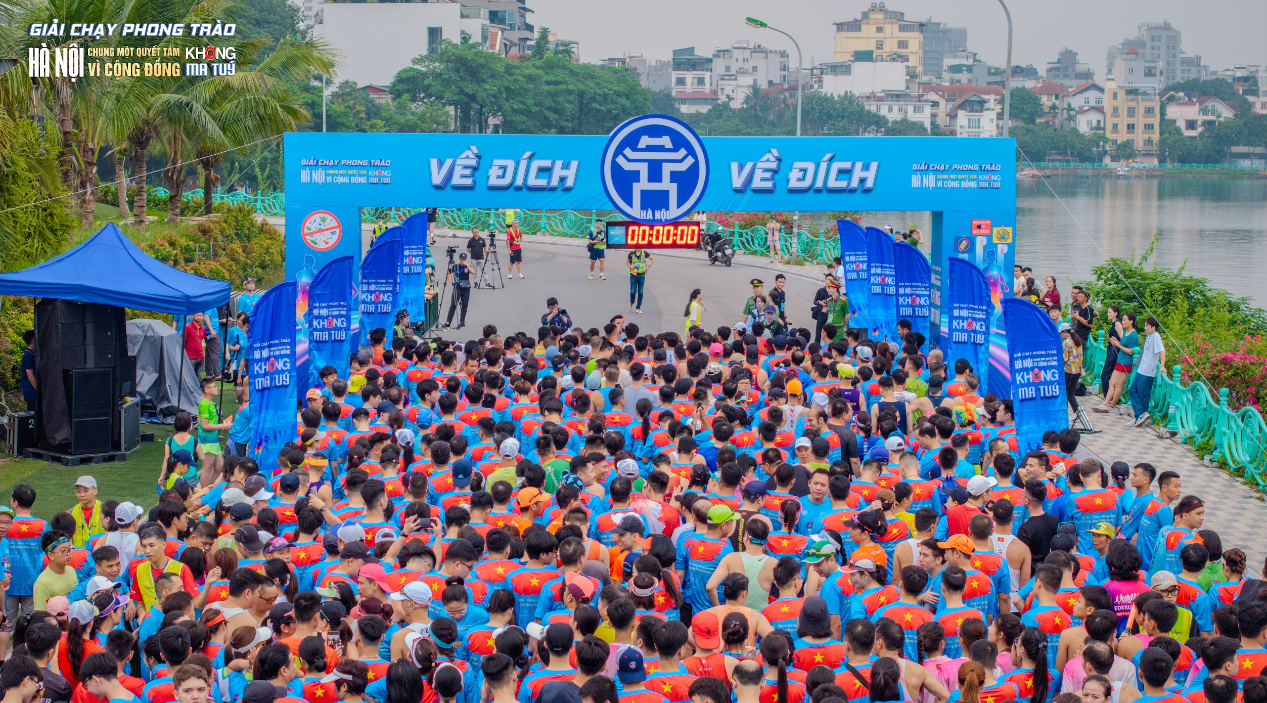 Hà Nội tổ chức Giải chạy phong trào “Chung một quyết tâm - Vì cộng đồng không ma túy” - ảnh 6