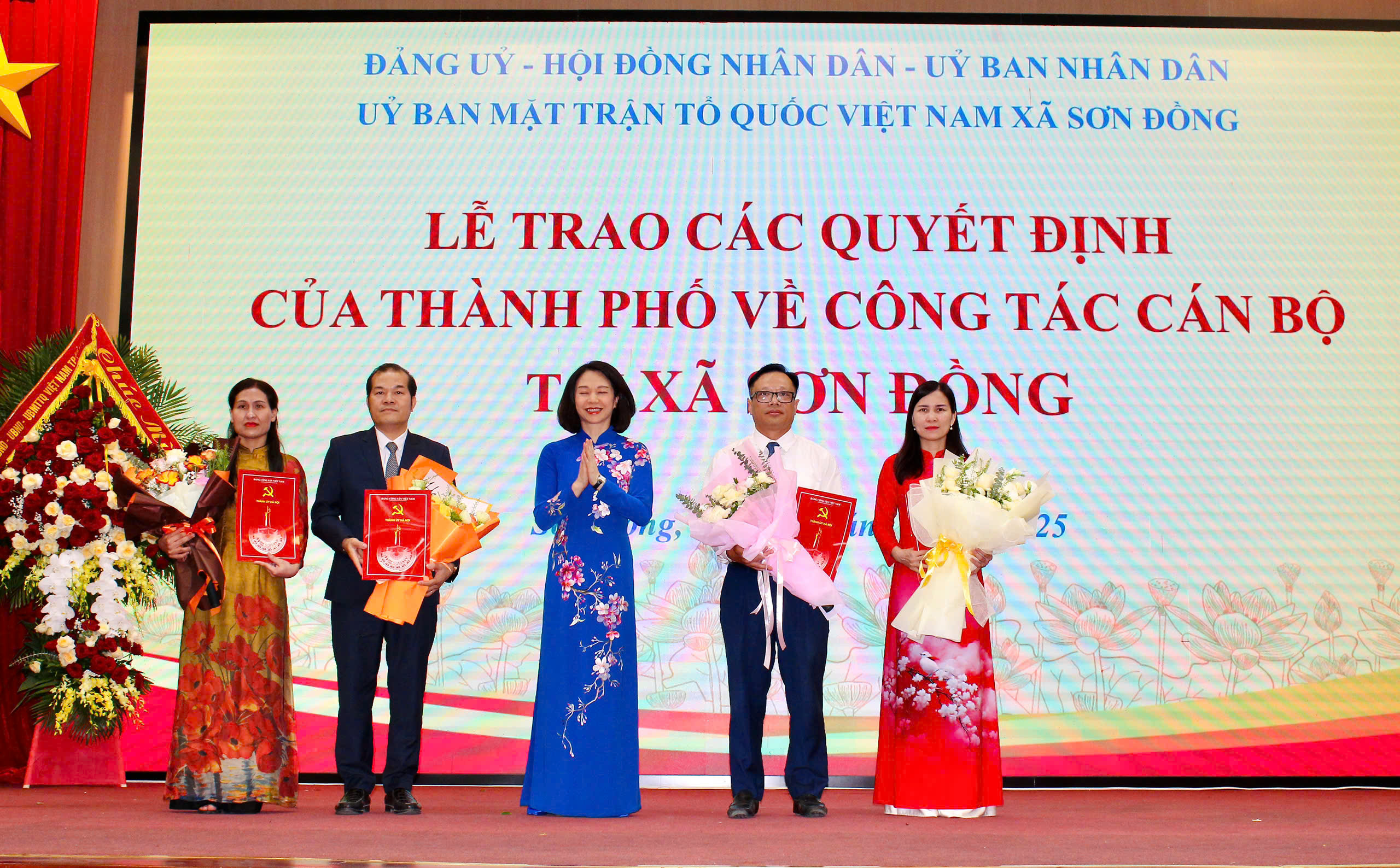 Công bố Quyết định thành lập 4 xã: Hoài Đức, Dương Hoà, An Khánh, Sơn Đồng - ảnh 16