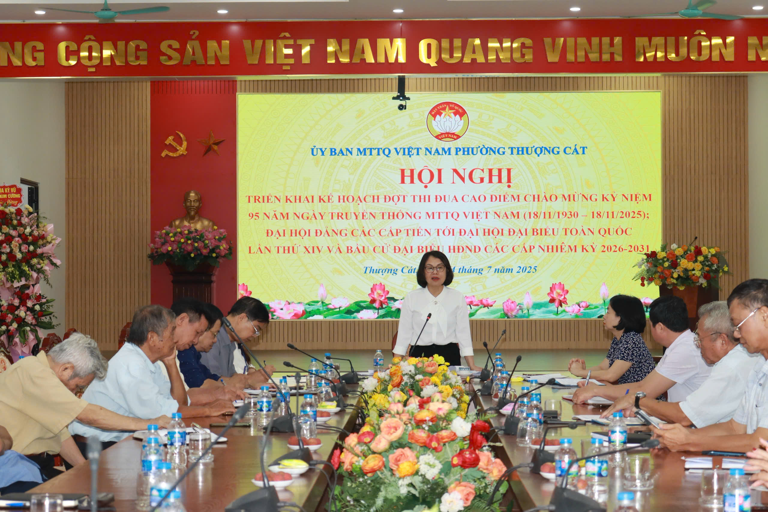 Phát động thi đua đặc biệt chào mừng kỷ niệm 95 năm ngày truyền thống Mặt trận Tổ quốc - ảnh 1