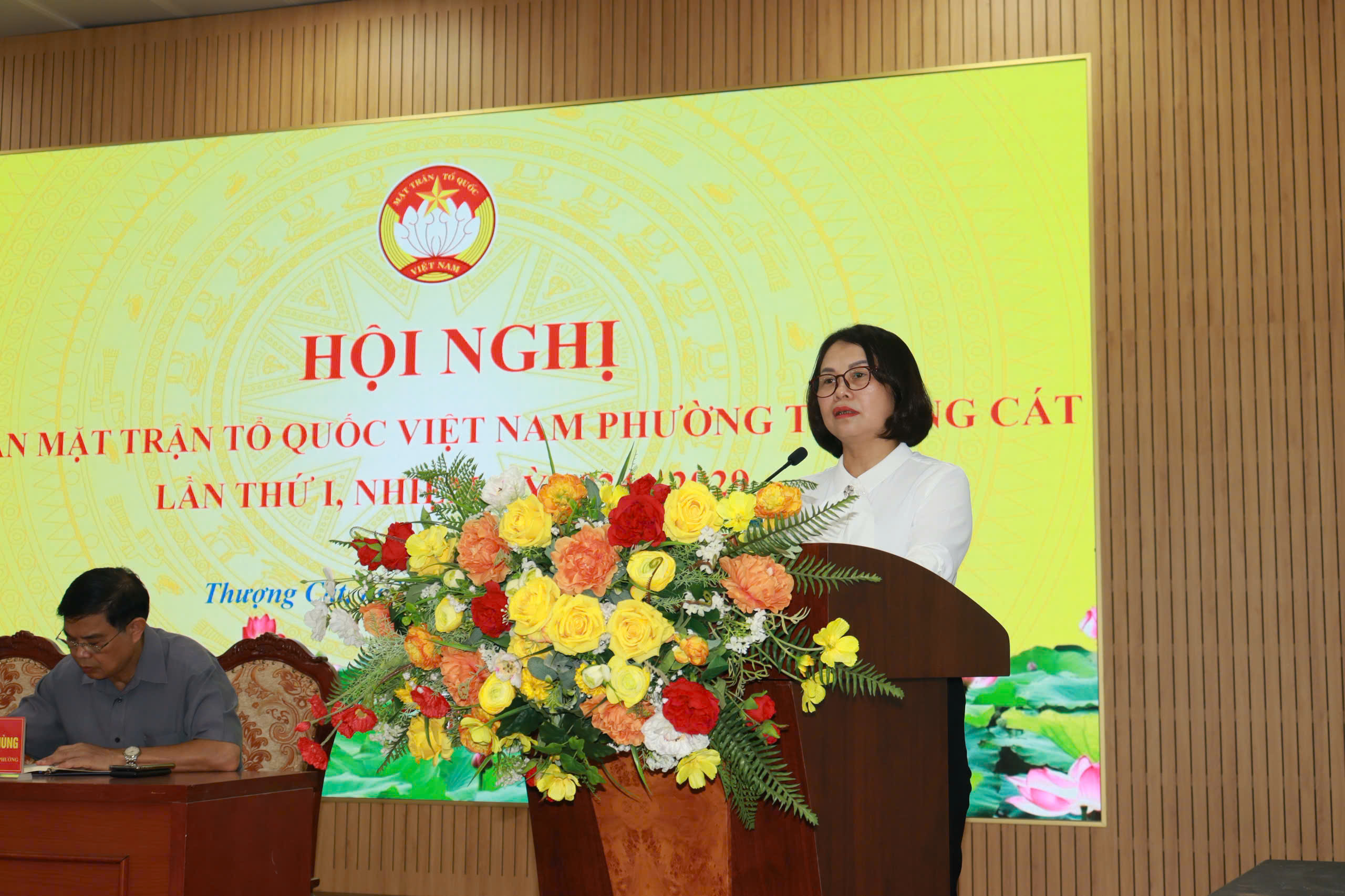 Phường Thượng Cát thông qua quy định tổ chức bộ máy Cơ quan Mặt trận Tổ quốc Việt Nam phường - ảnh 1