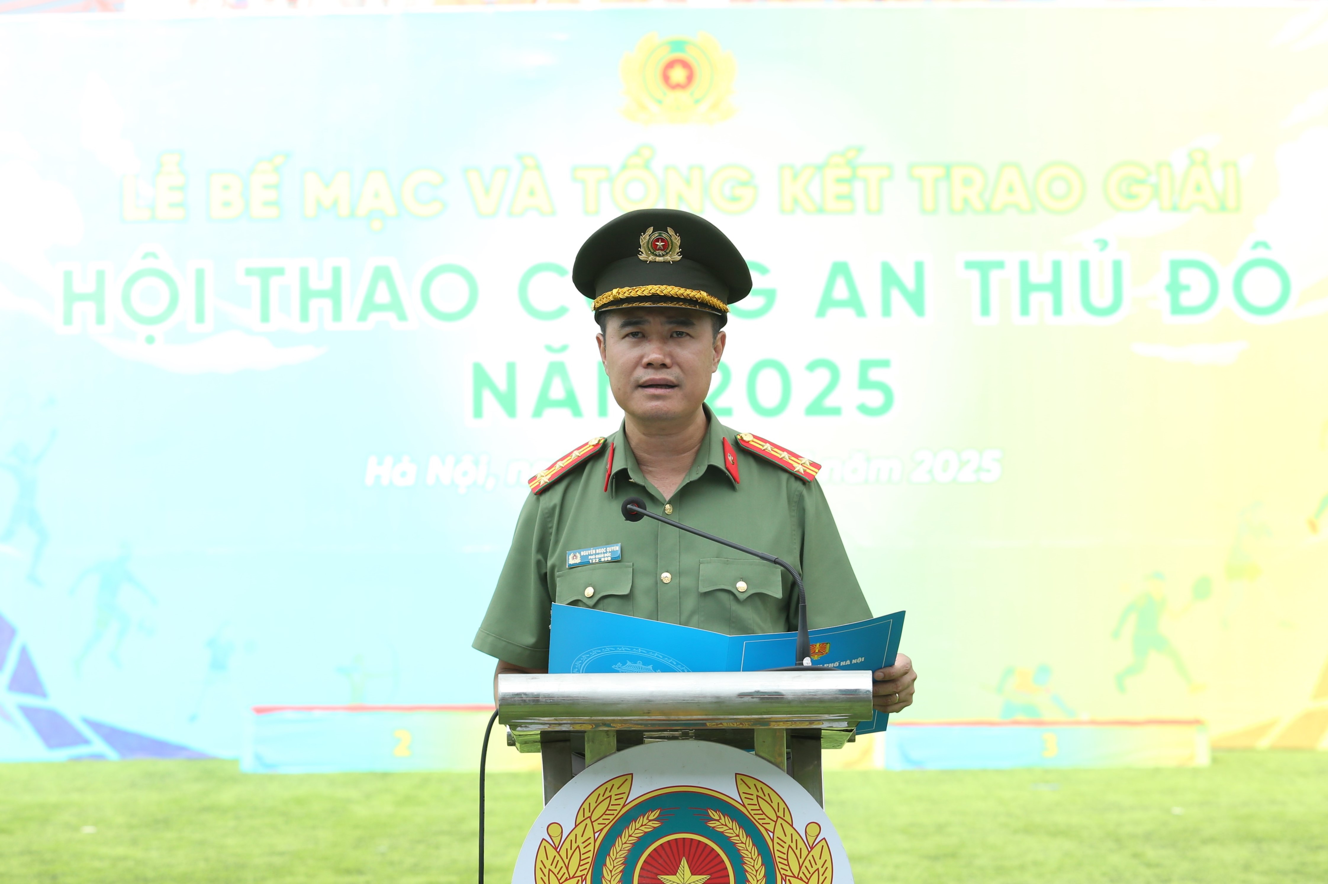 Sôi nổi Hội thao Công an Thủ đô năm 2025 - ảnh 1