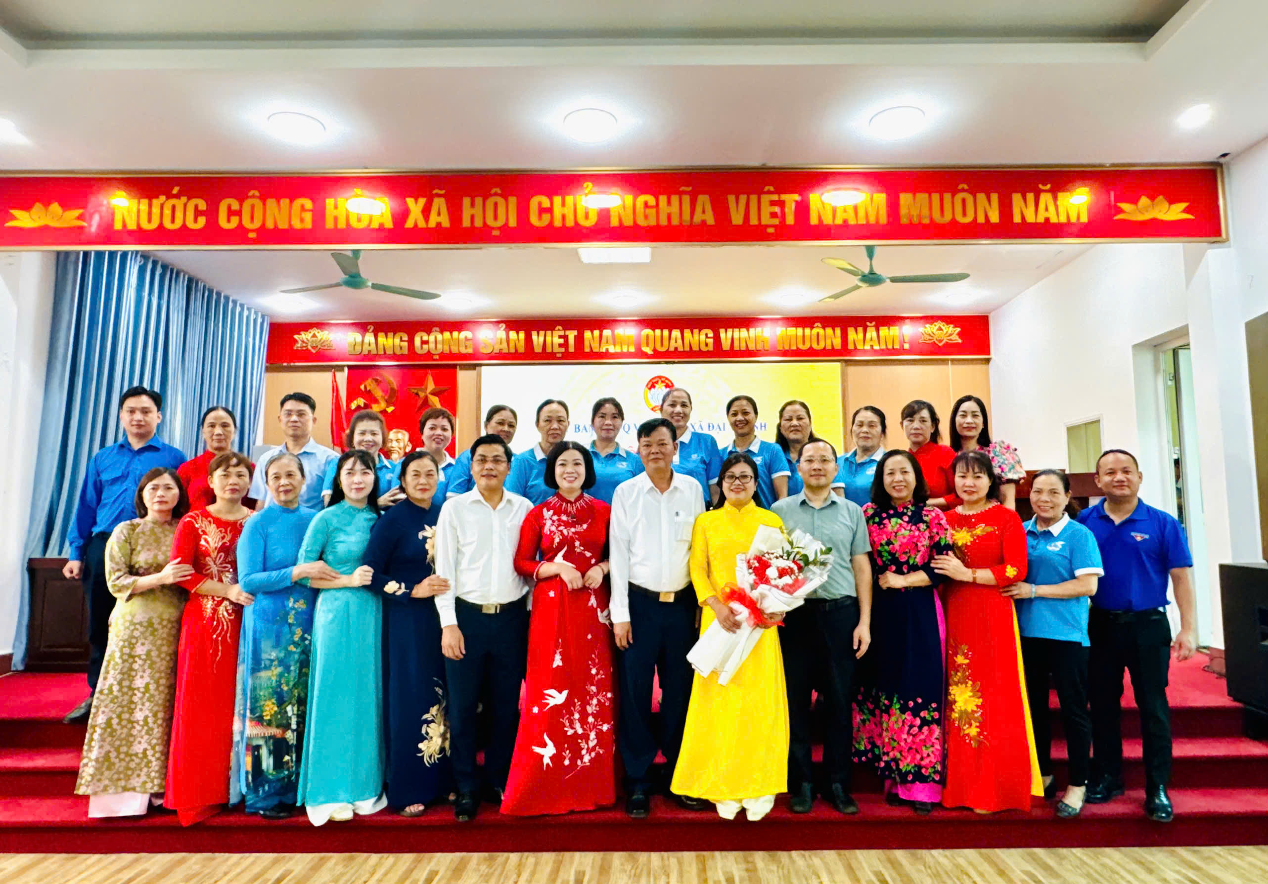 Xã Đại Thanh công bố Quyết định về công tác cán bộ các ngành đoàn thể - ảnh 5