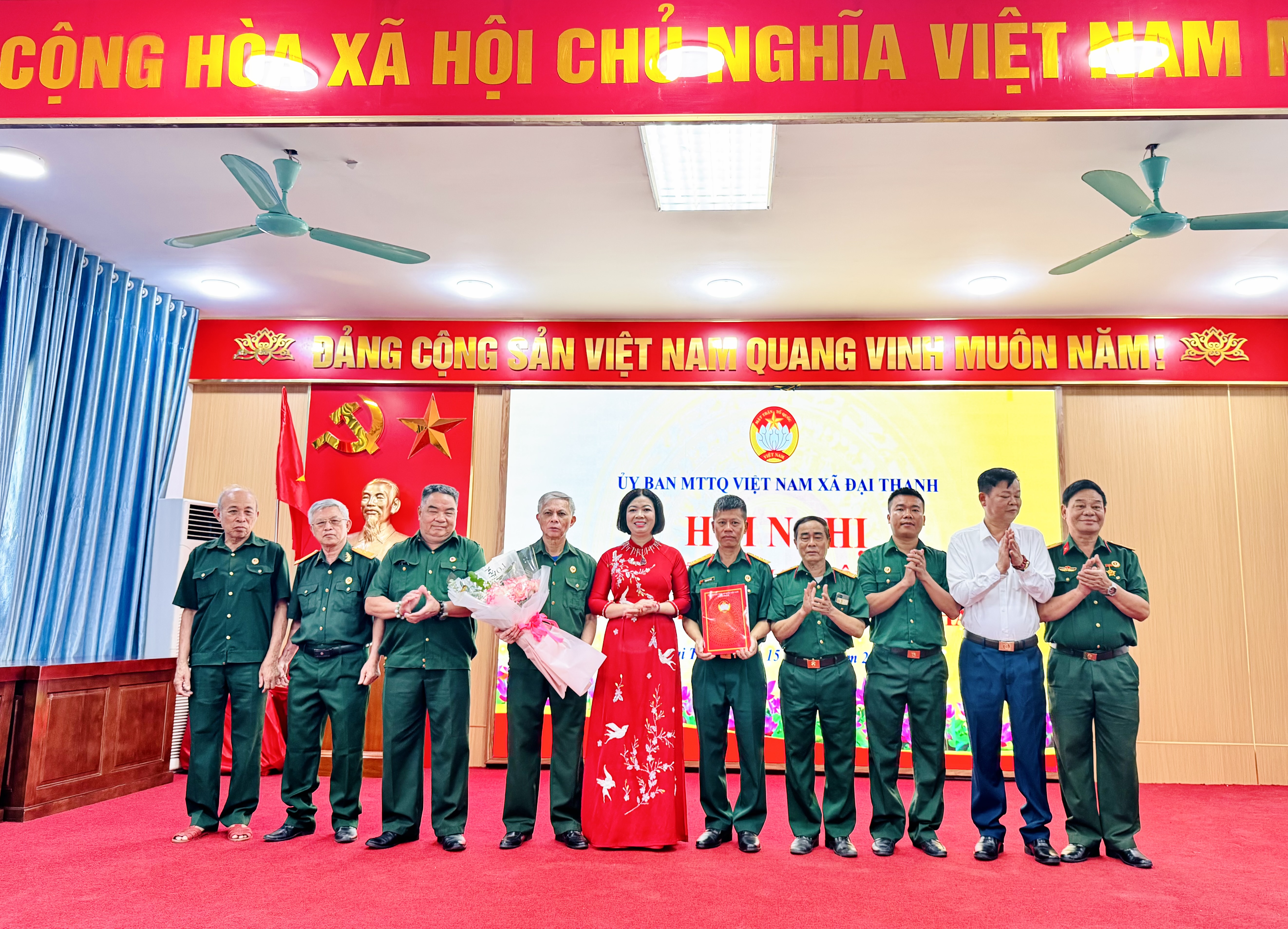Xã Đại Thanh công bố Quyết định về công tác cán bộ các ngành đoàn thể - ảnh 2