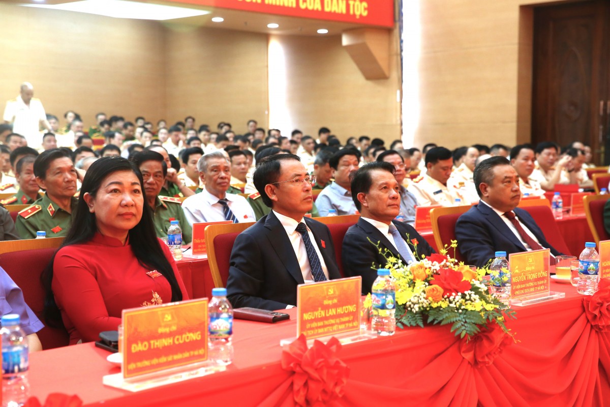 Đảng bộ Công an thành phố Hà Nội đổi mới toàn diện các mặt công tác - ảnh 1